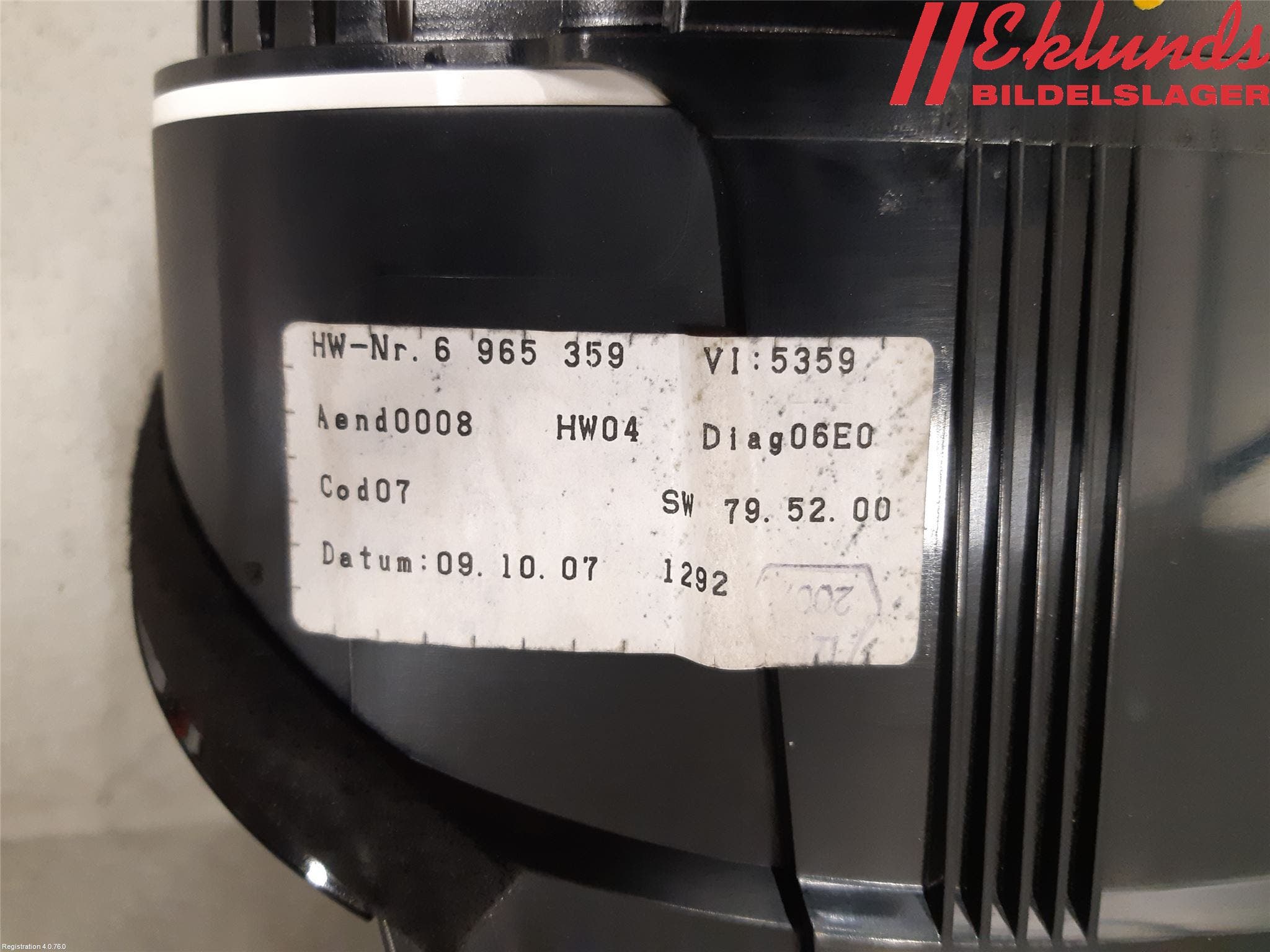 BMW 6 E63/64 02-10 Instrument Komb