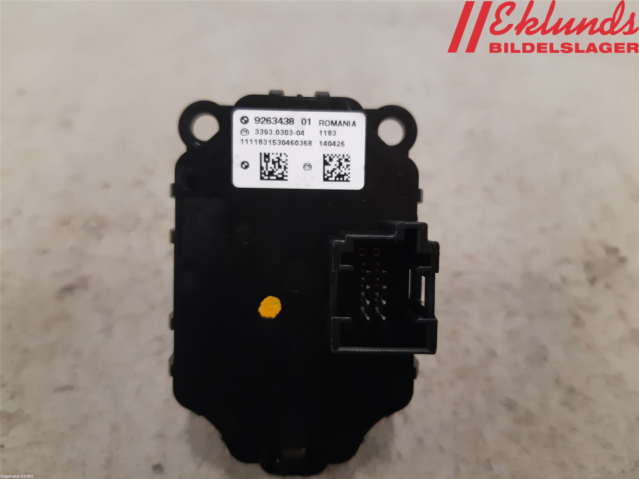 BMW 5 F10/F11/F18 09-17 Startknapp Personbil