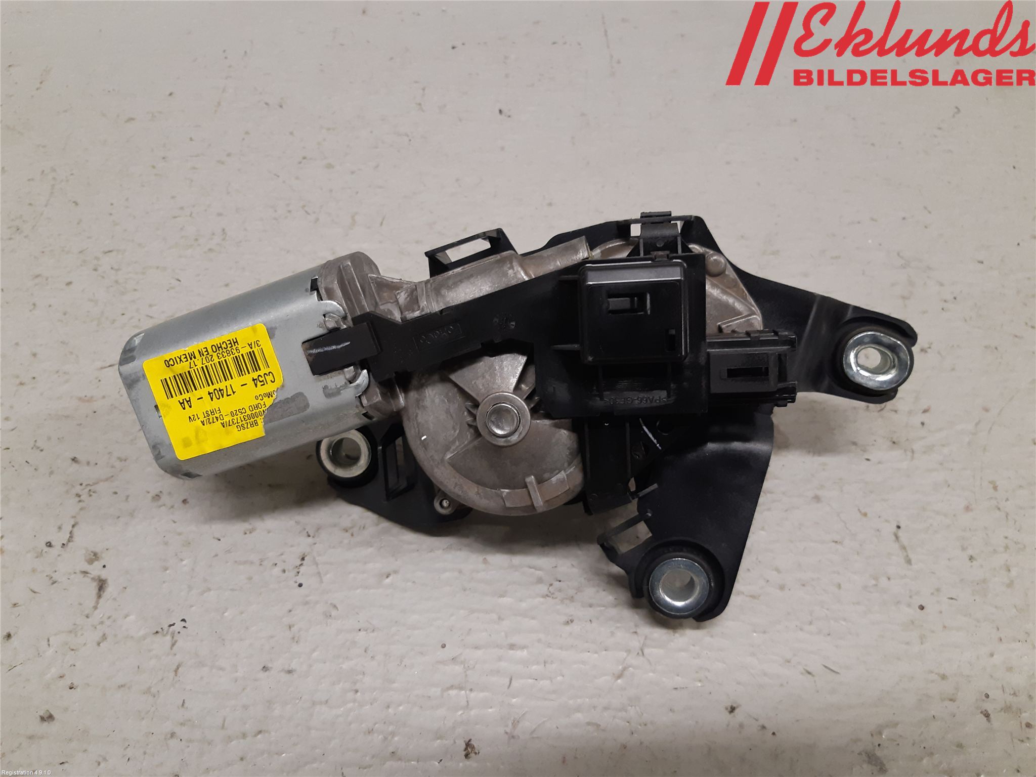Ford KUGA 17-19 Torkarmotor Baklucka