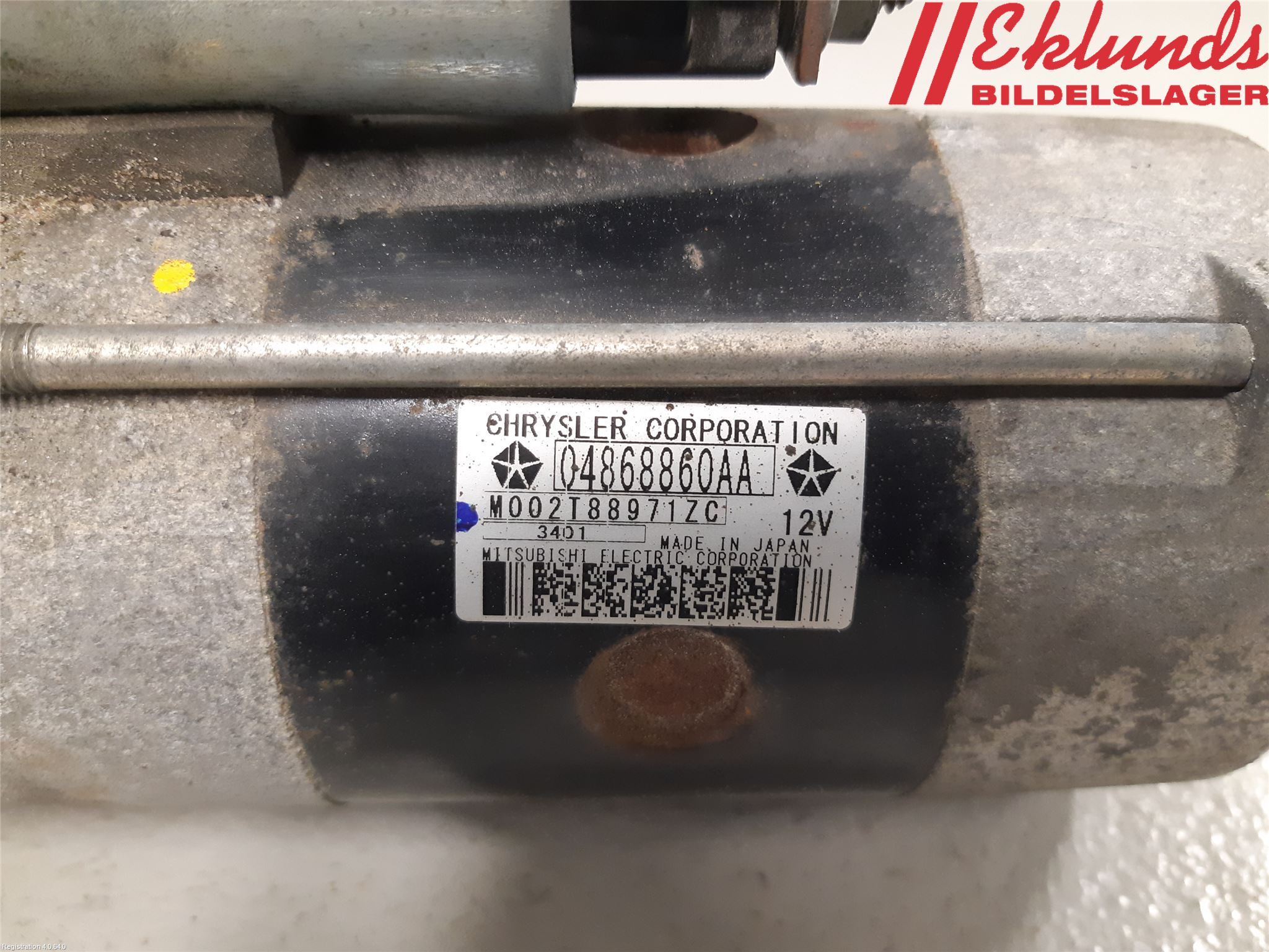 Lancia VOYAGER Startmotor Diesel