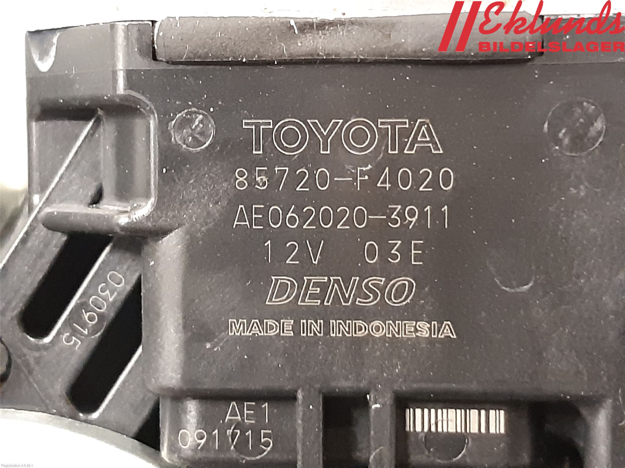 Toyota C-HR 16-23 Fönsterhiss El Kompl