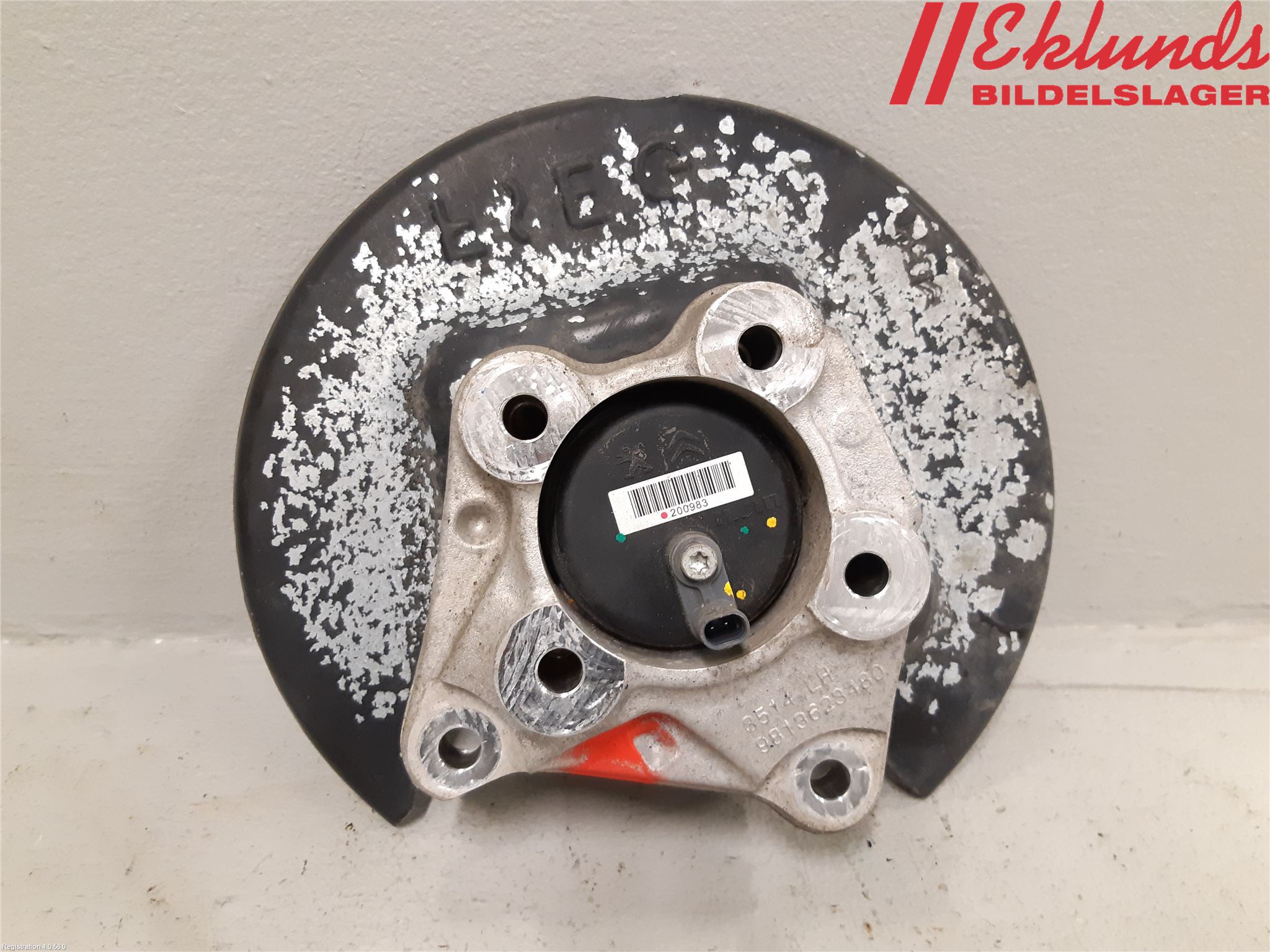 Citroen BERLINGO/E-BERLINGO 19- Hjullagerhus-Spindel Vä B