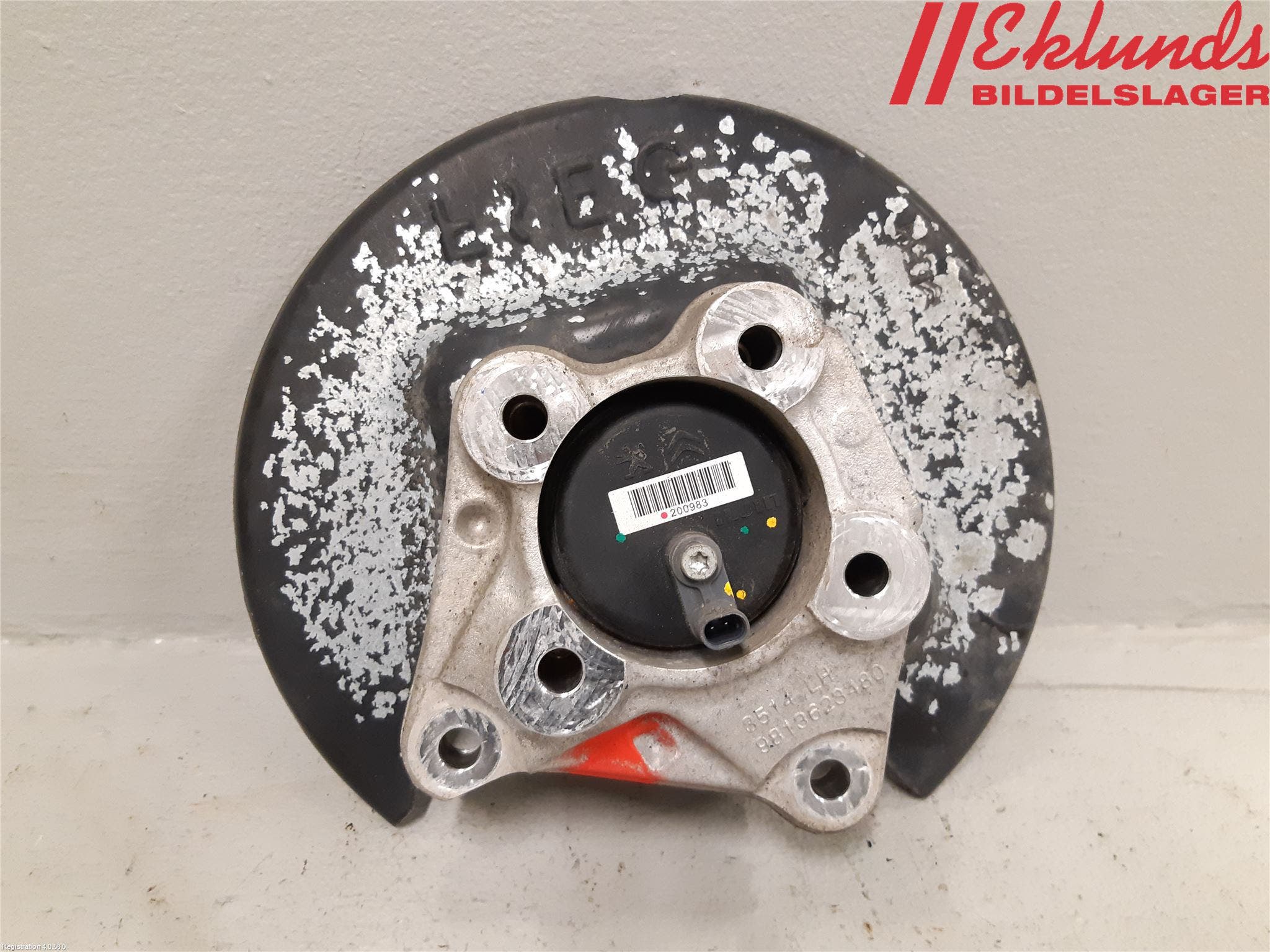 Citroen BERLINGO/E-BERLINGO 19- Hjullagerhus-Spindel Vä B