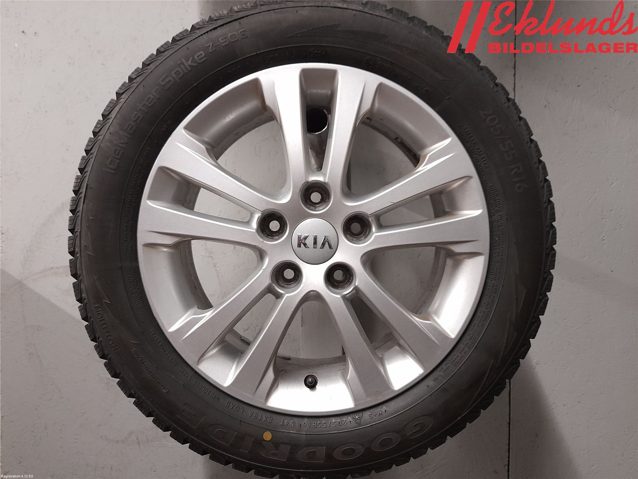 Kia CEED 12-18 Vinterdäck Alumfälg 4St