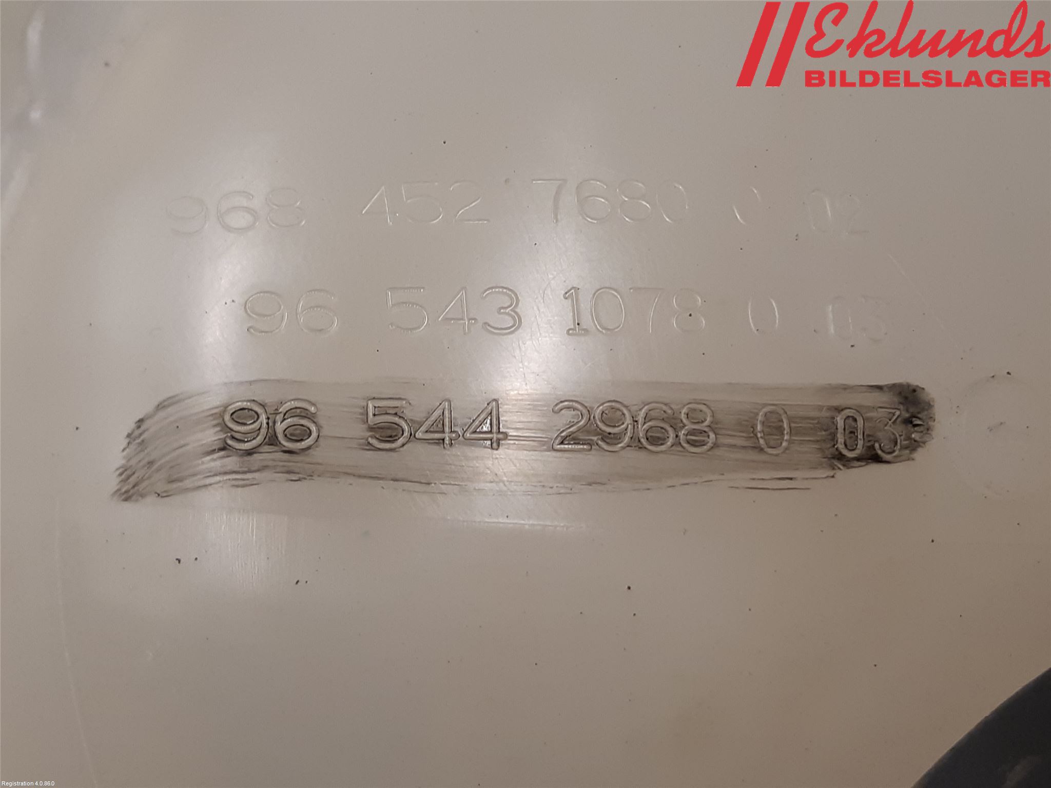Peugeot PARTNER 16-18 Expansionstank