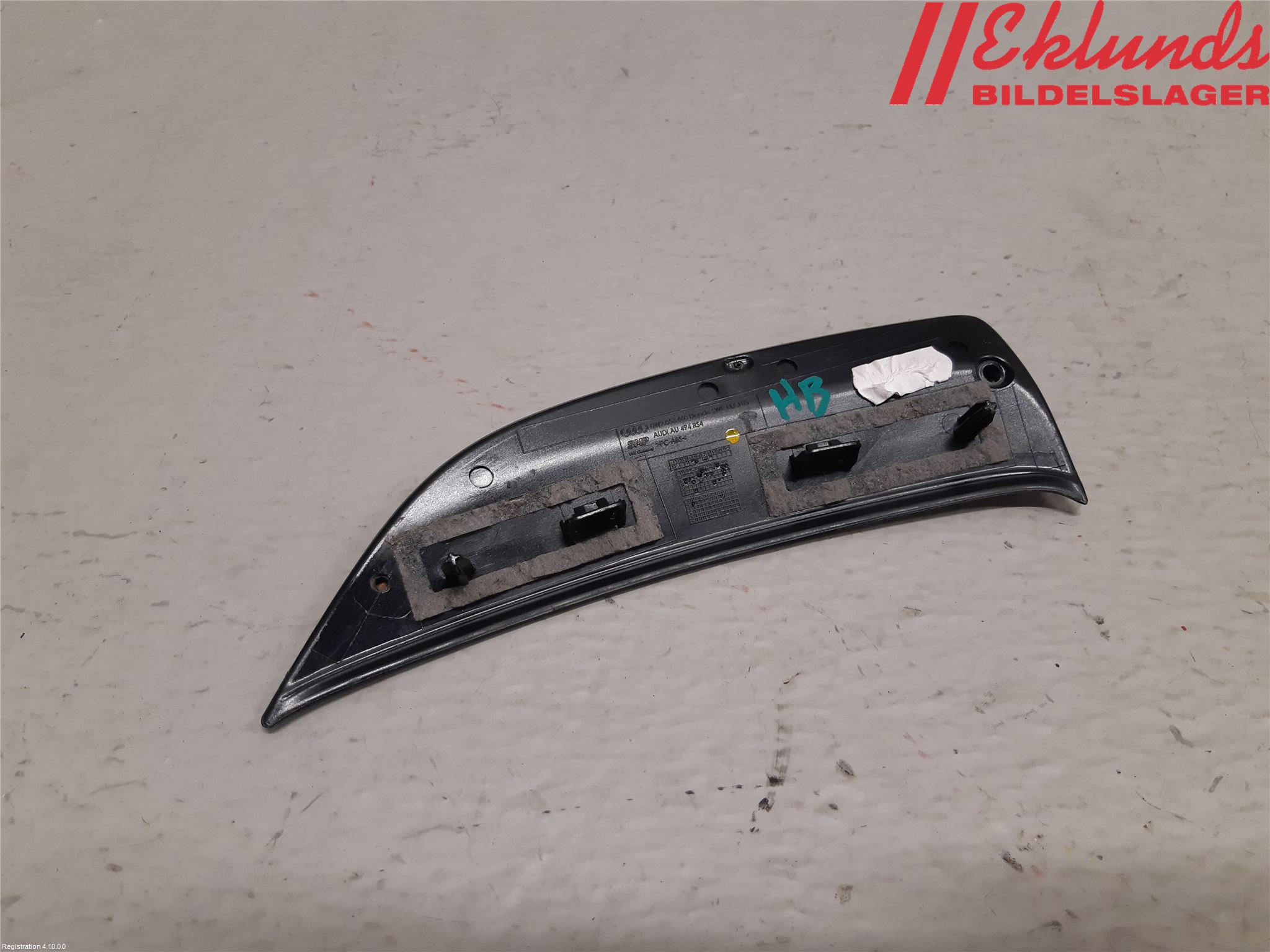 Audi A4/S4 B9 20- Stöt Utfyllnad-List-Grill