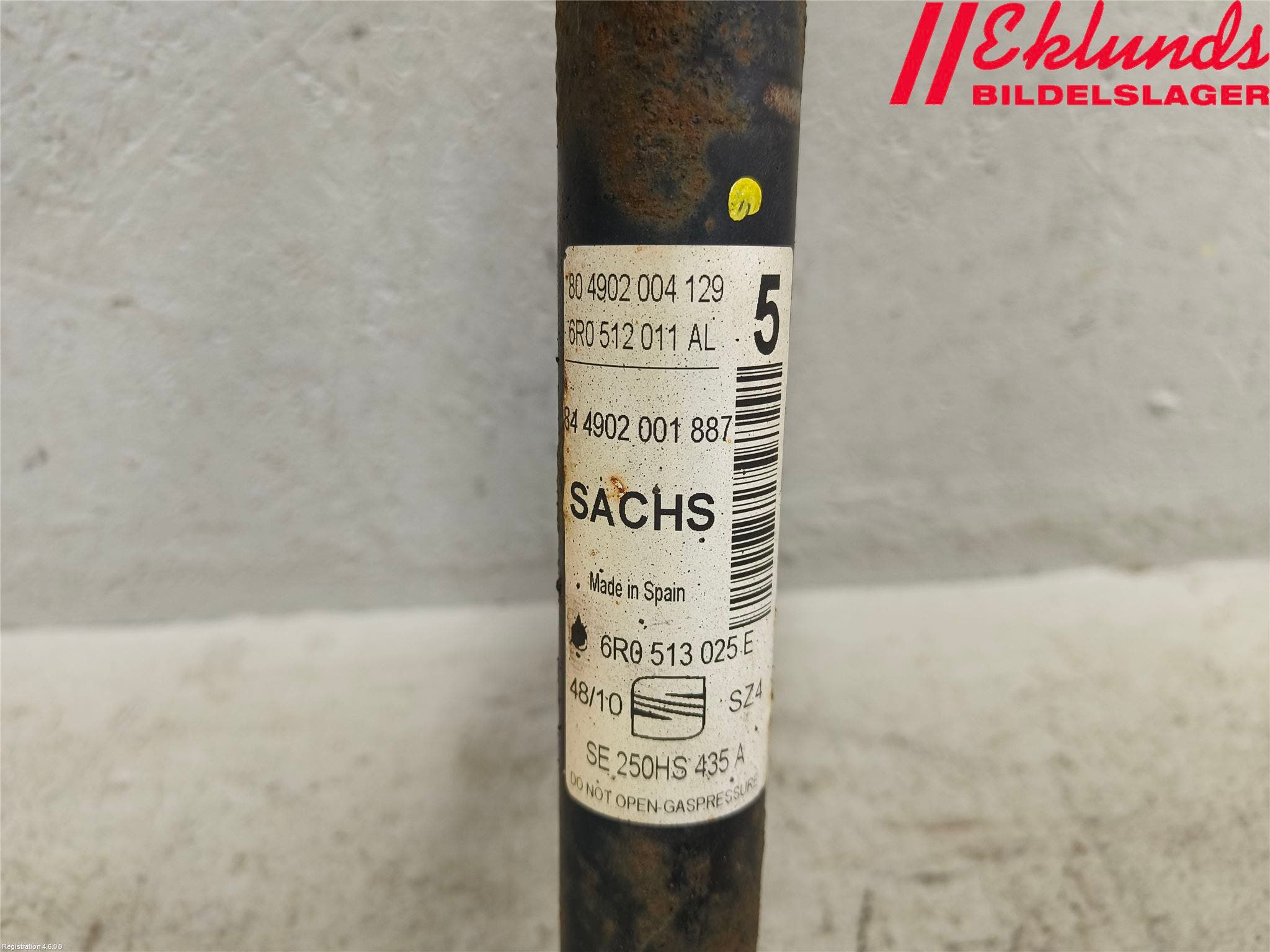 Seat IBIZA IV 08-16 Stötdämpare Bak