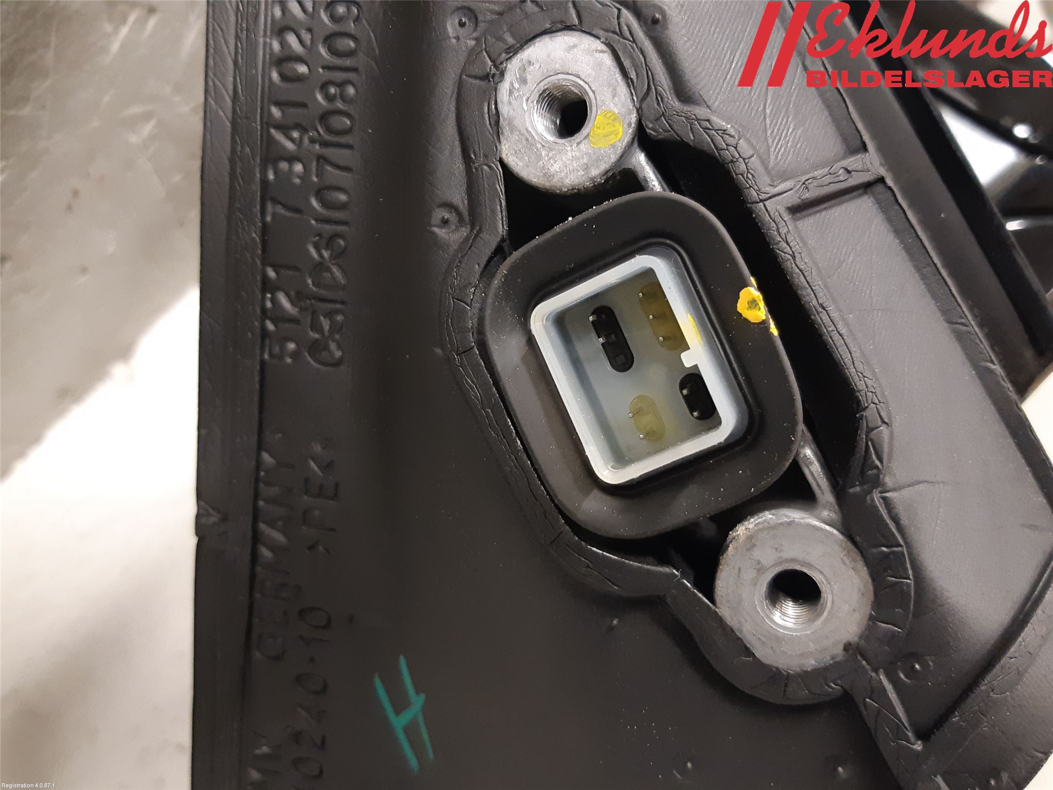 BMW 5 G30/G31/F90 17-23 Spegel Yttre El Hö