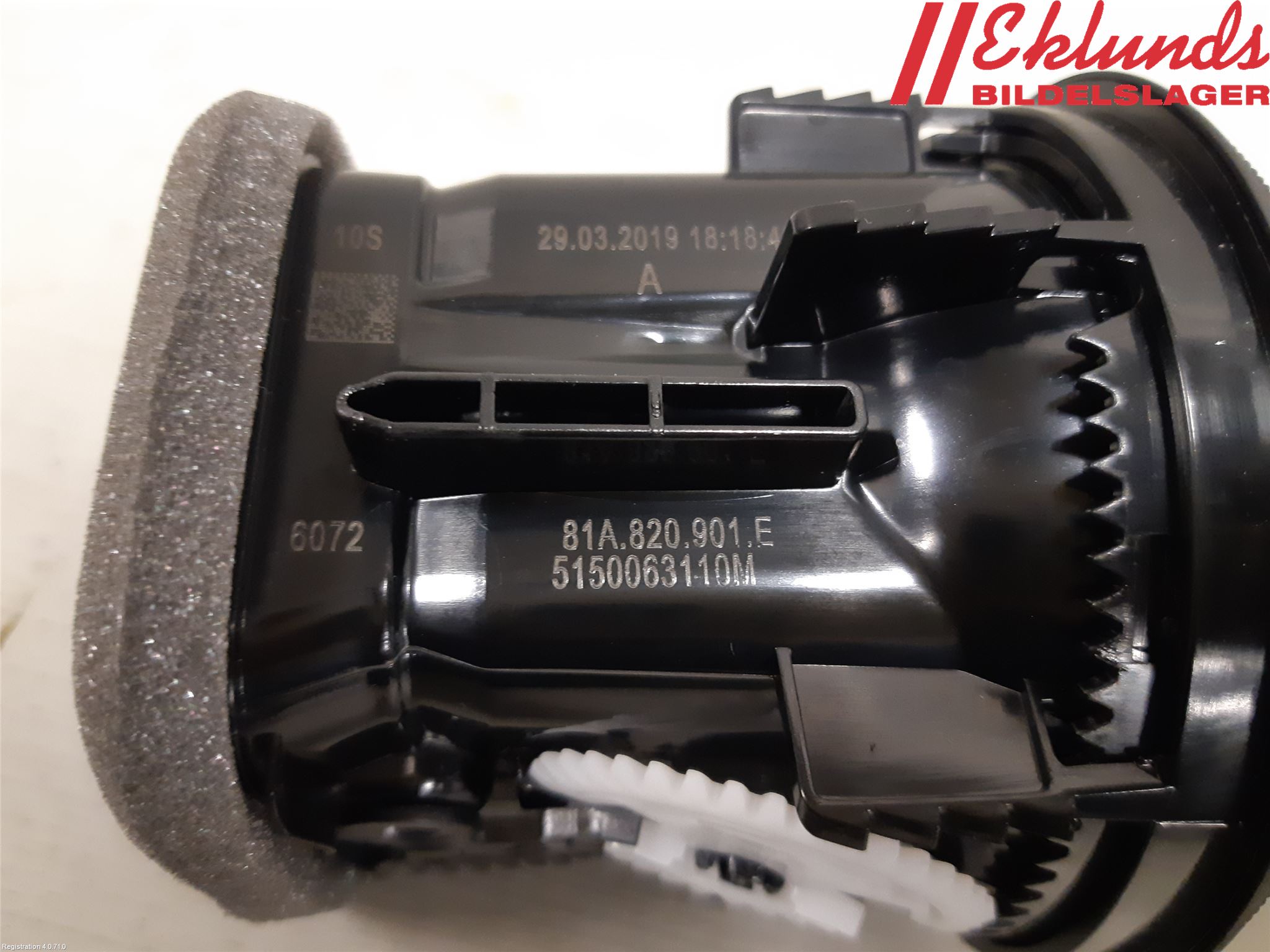 Audi A3/S3 8V 13-20 Defrosterkanal-Munstycke