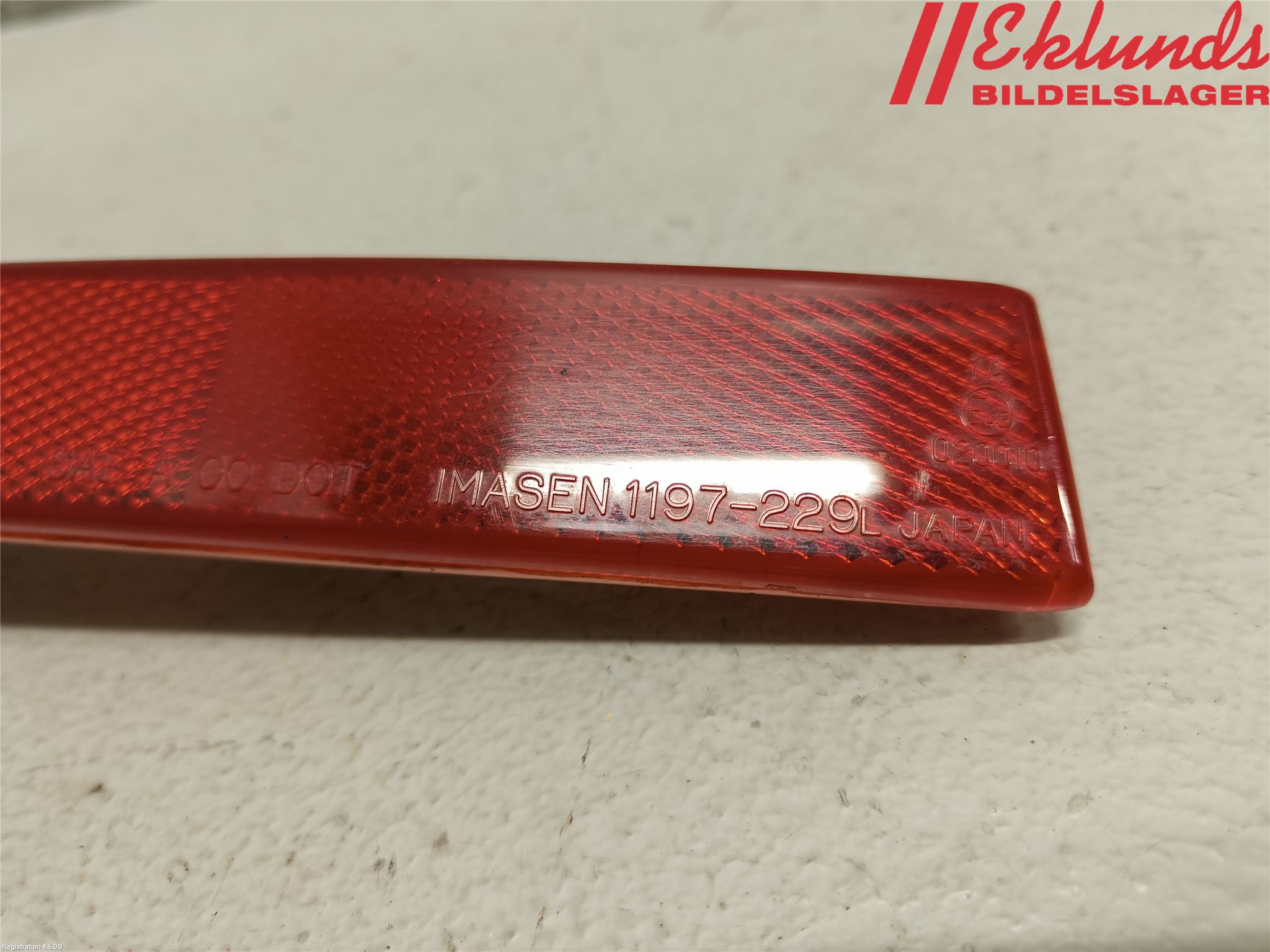 Mitsubishi ASX 10-22 Dimljus/Reflex Bak