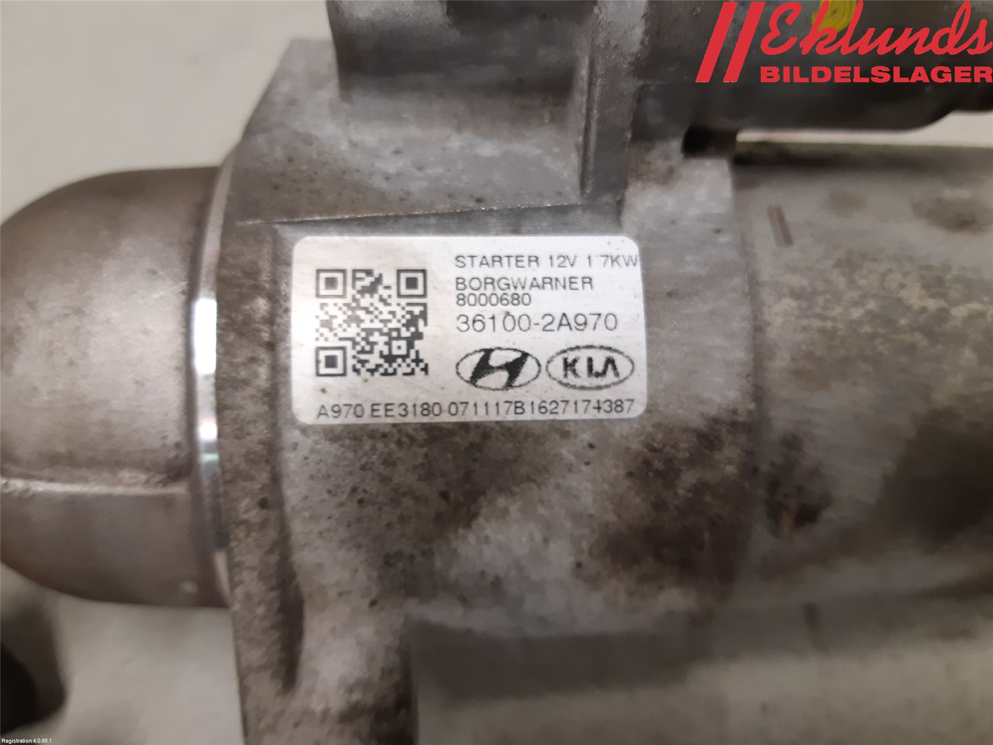 Kia CEED 12-18 Startmotor Diesel
