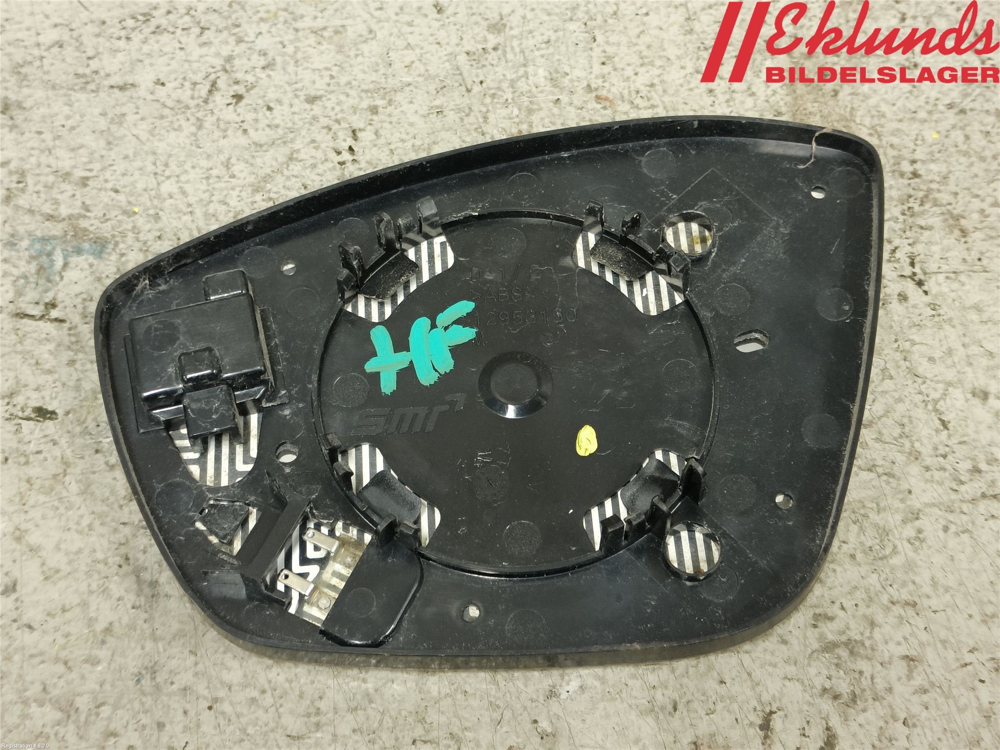 Peugeot 308 14-21 Spegelglas Hö