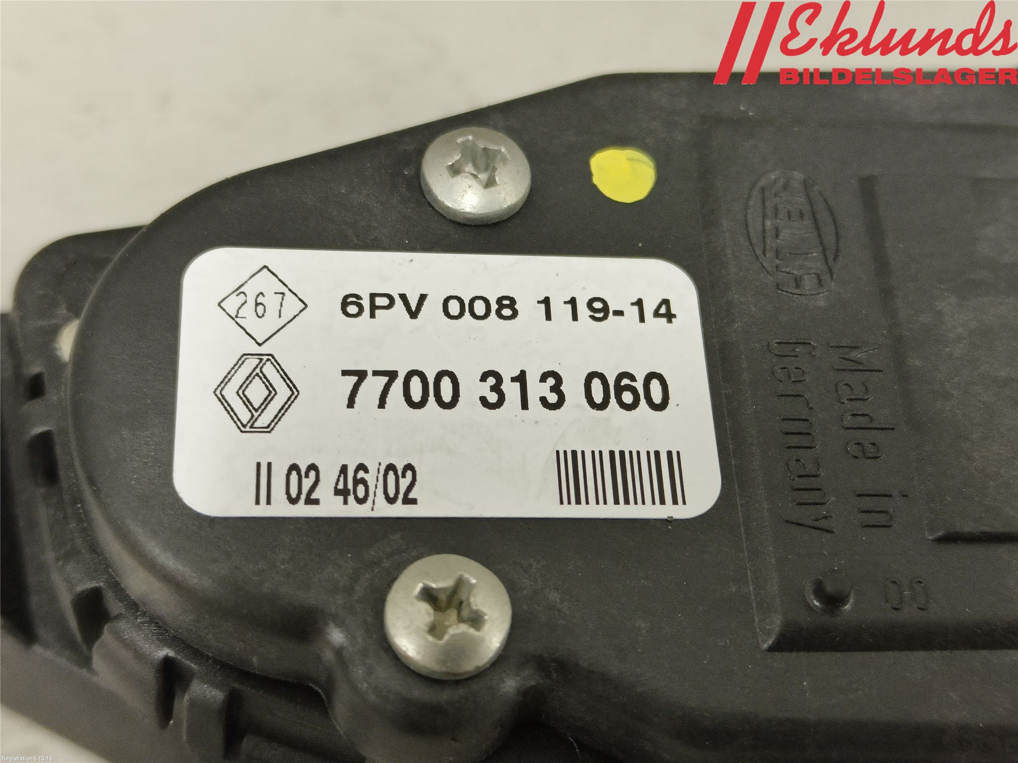 Opel VIVARO 01-14 Gasreglage