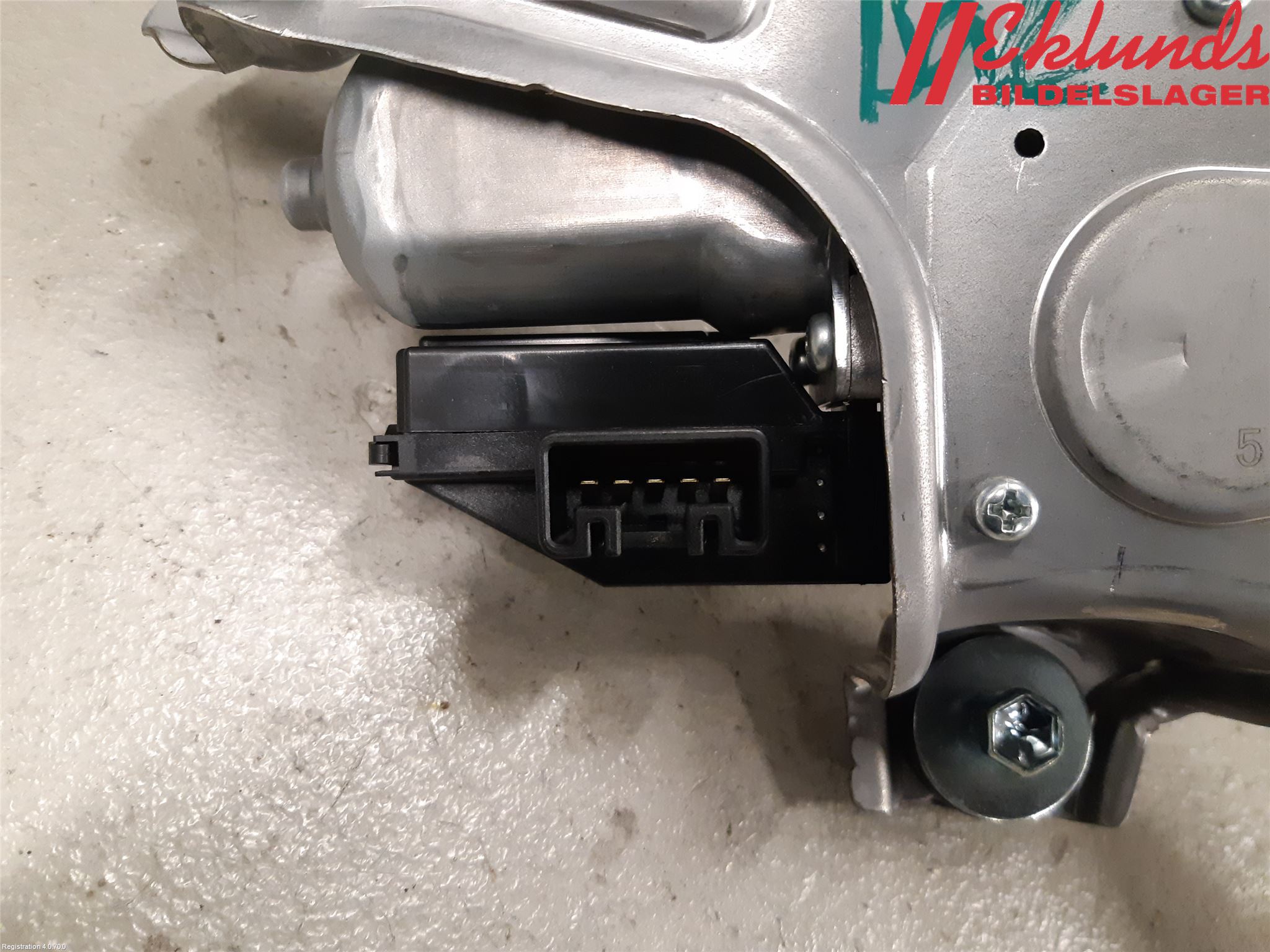 Toyota AURIS 13-19 Torkarmotor Baklucka