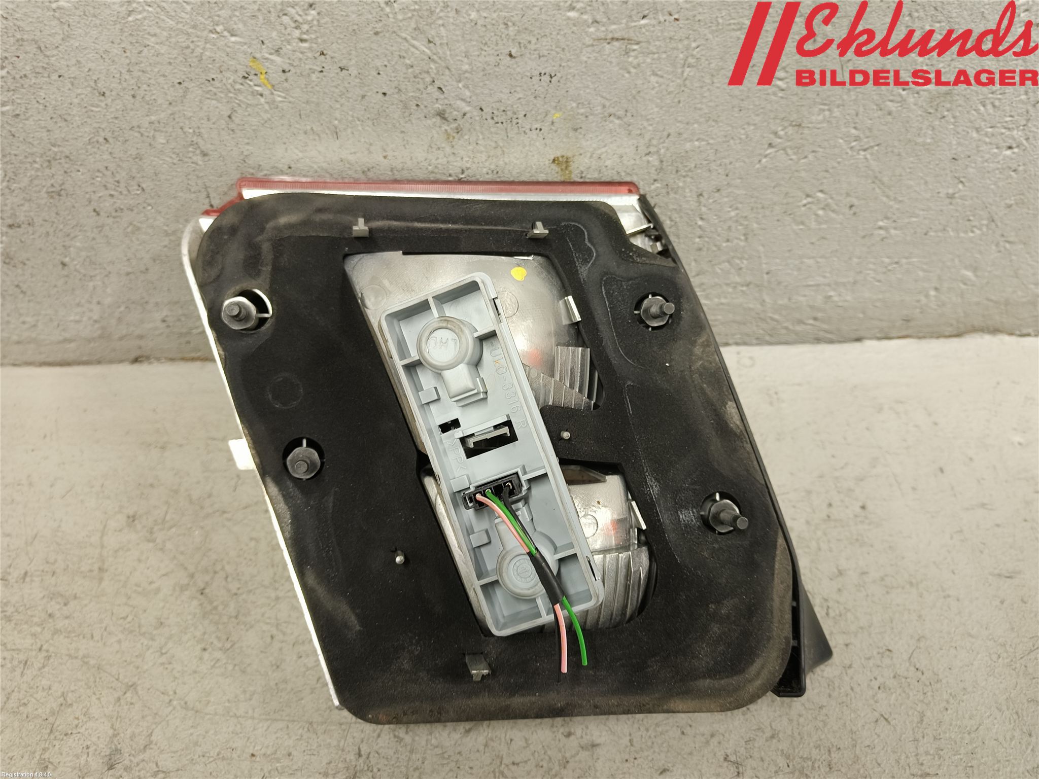 Saab 9-5 -05 Bakljus Lucka Hö