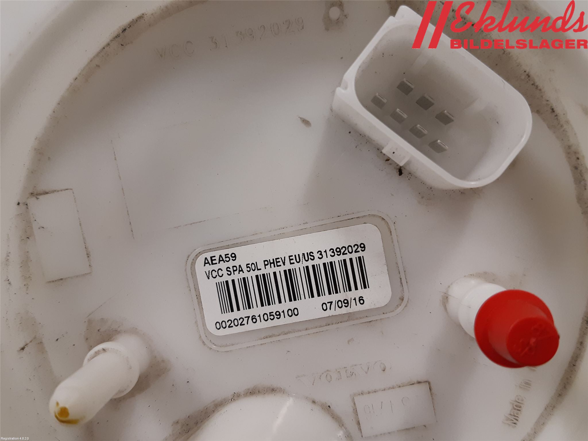 Volvo XC90/RECHARGE 16- Bränslepump El