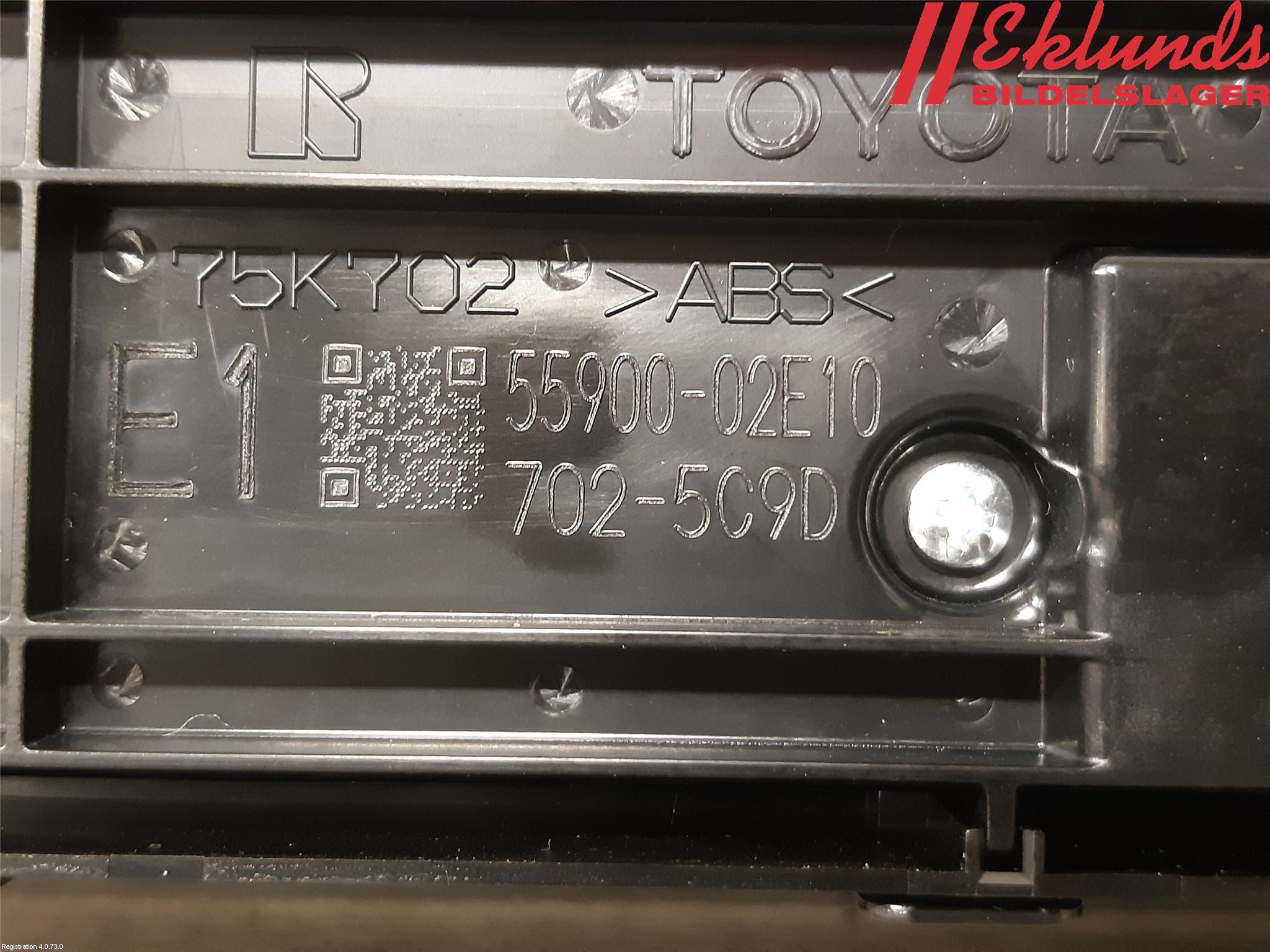 Toyota COROLLA 19- Ac Styrenhet Ac Manöveren