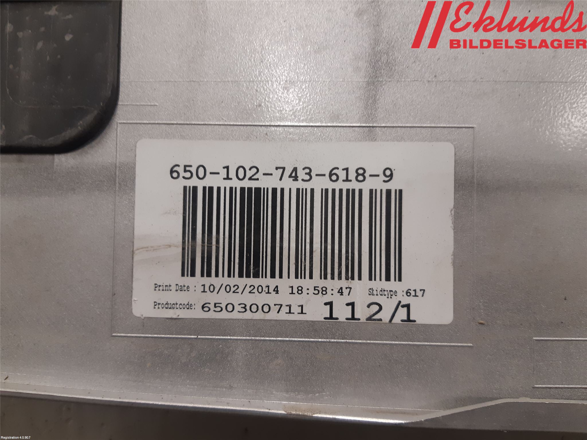 Volvo V40 12-19 Spoiler Baklucka