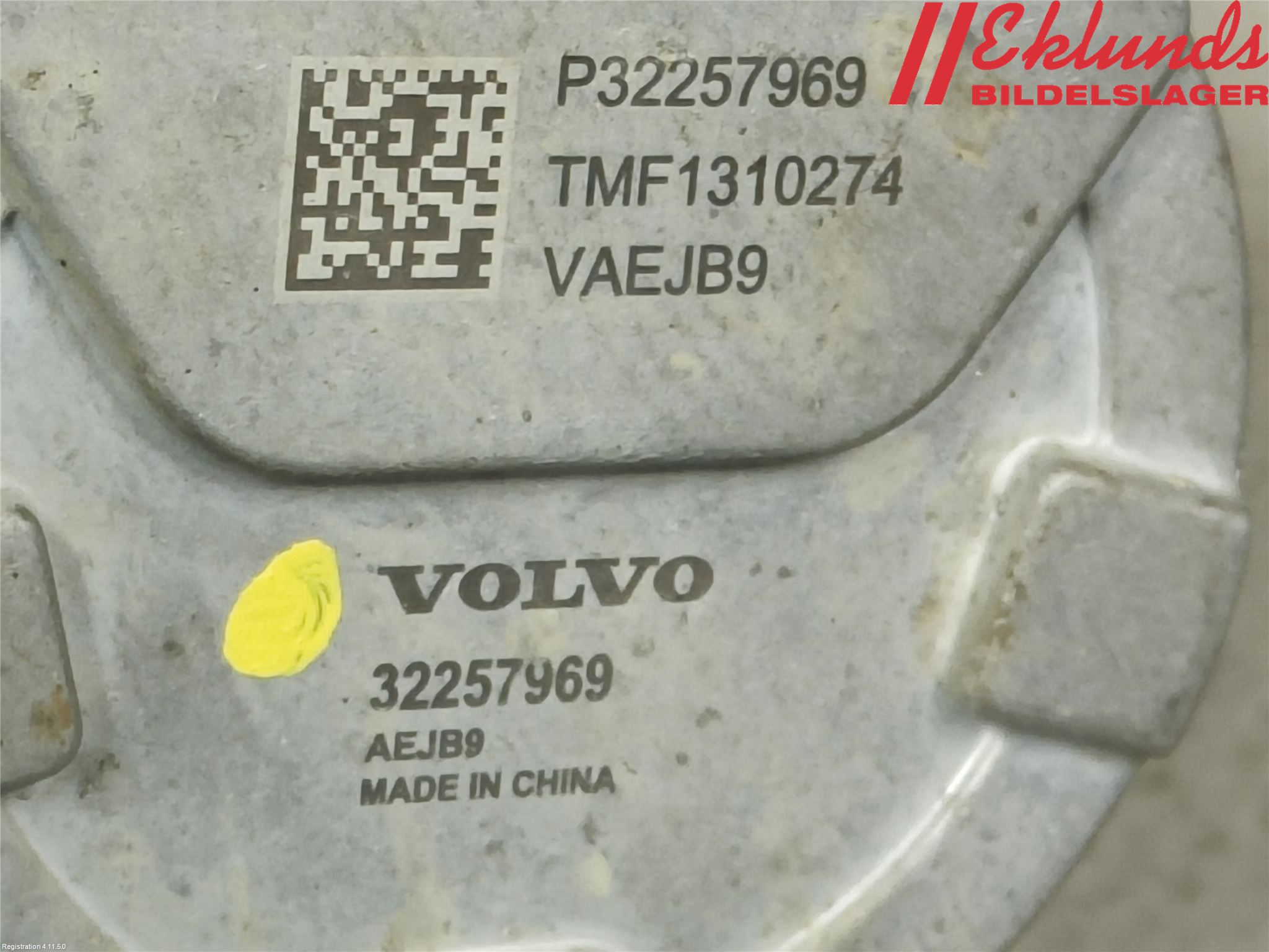 Polestar 2 20- Vattenpump