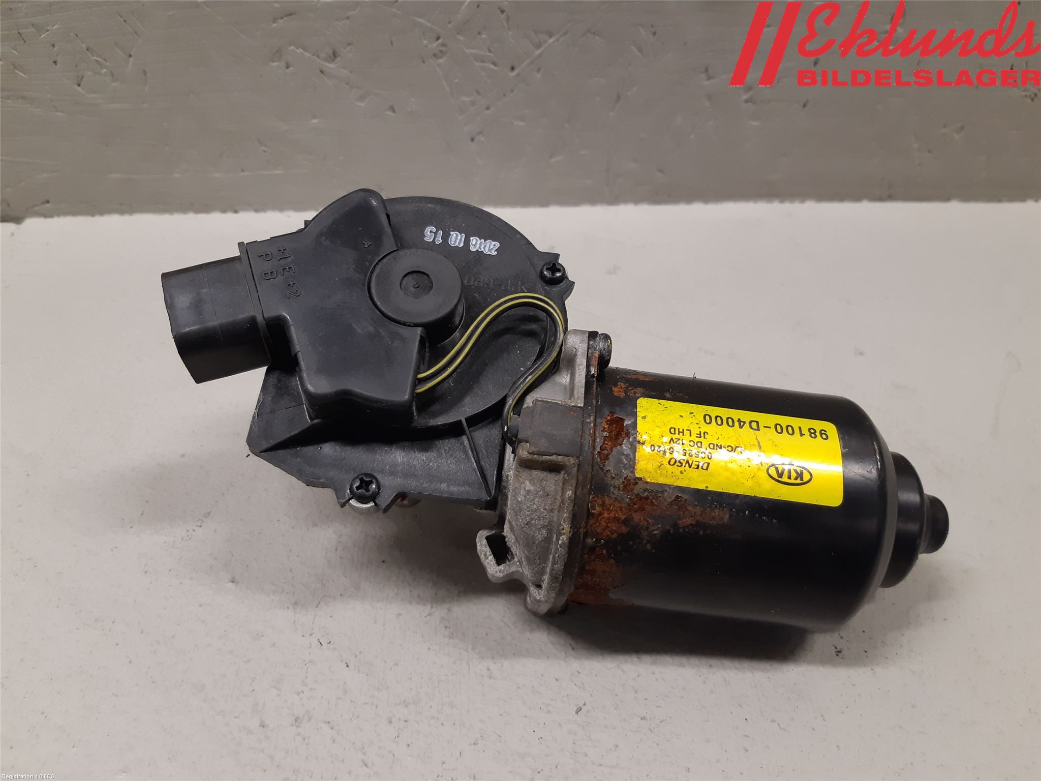 Kia OPTIMA 16-20 Torkarmotor Vindruta