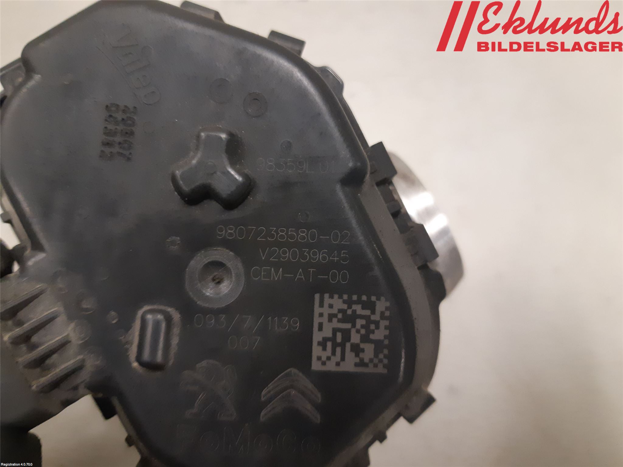 Toyota PROACE II 16- Injspjällhus