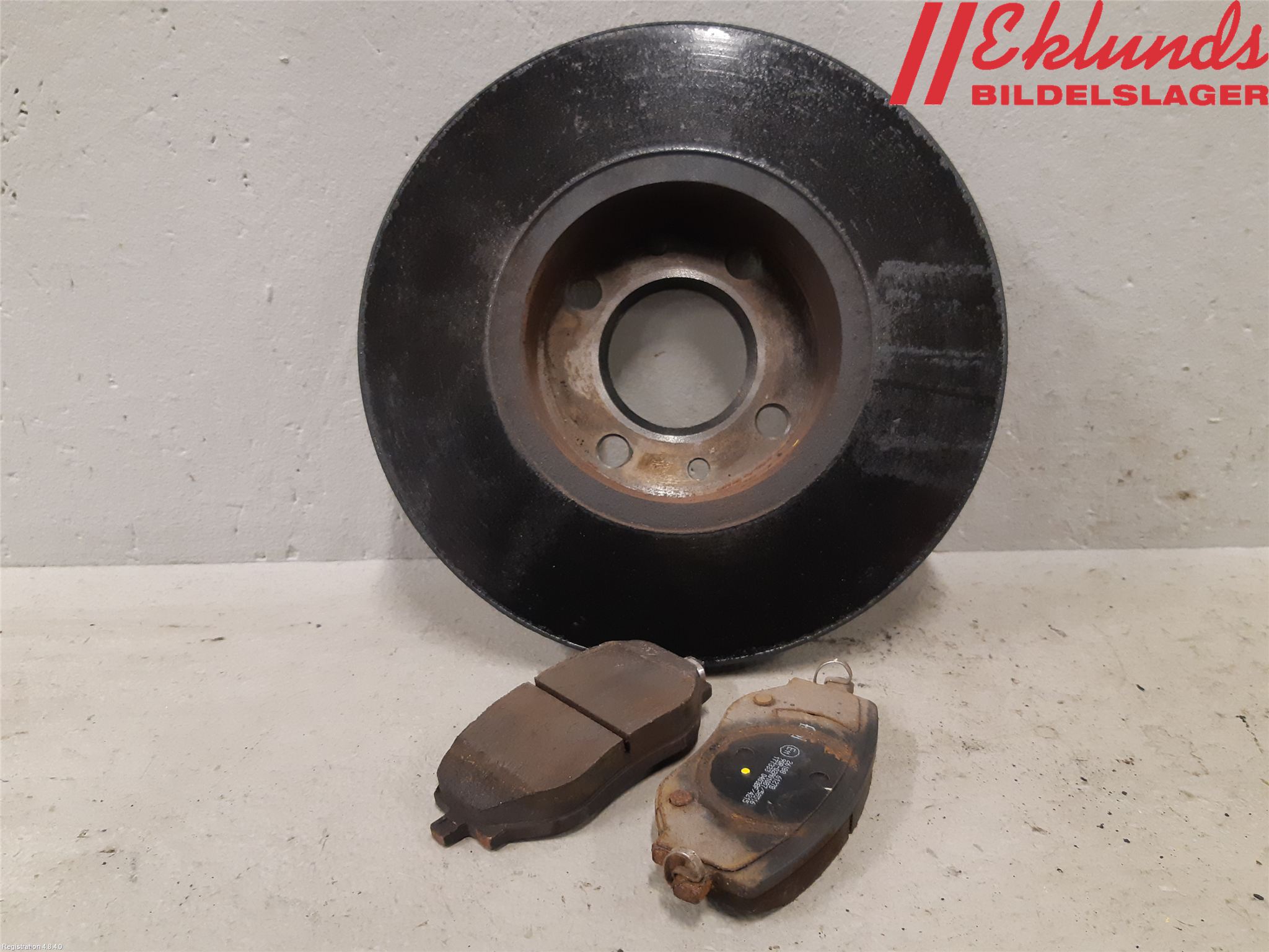 Renault CLIO/E-TECH V 20- Bromsskiva Fram