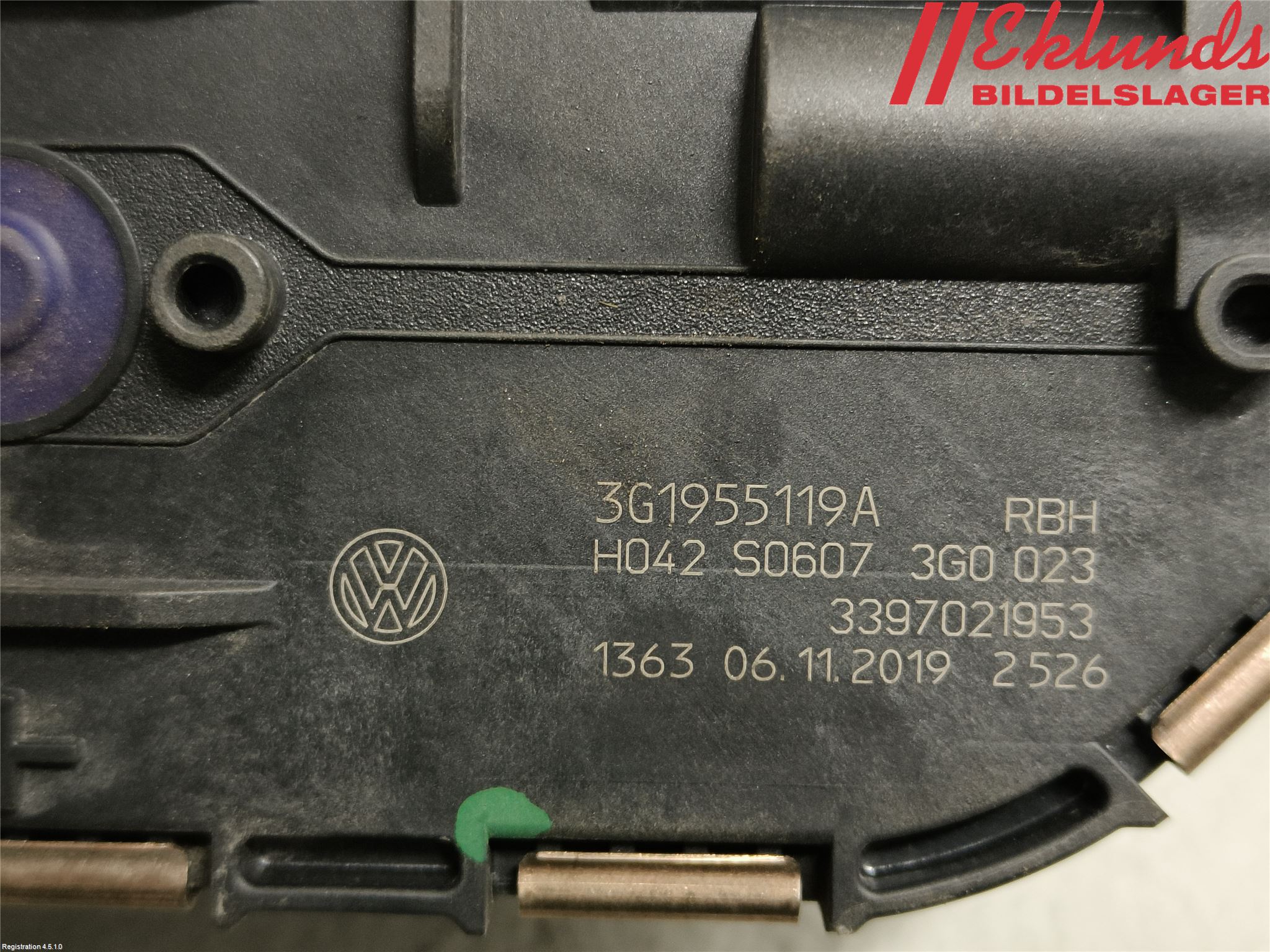 Volkswagen VW PASSAT 20-24 Torkarmotor Vindruta