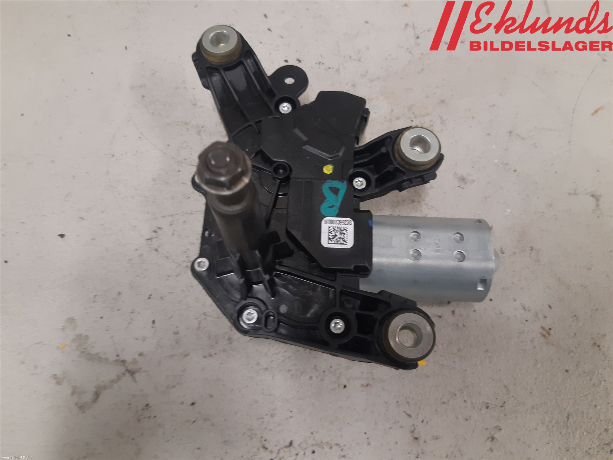 Nissan QASHQAI 14-17 Torkarmotor Baklucka
