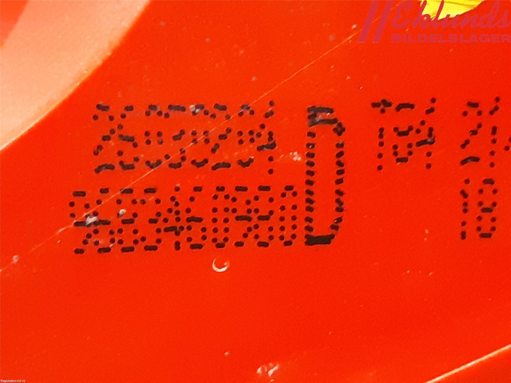 Peugeot 3008 09-16 Bakljus Lucka Hö