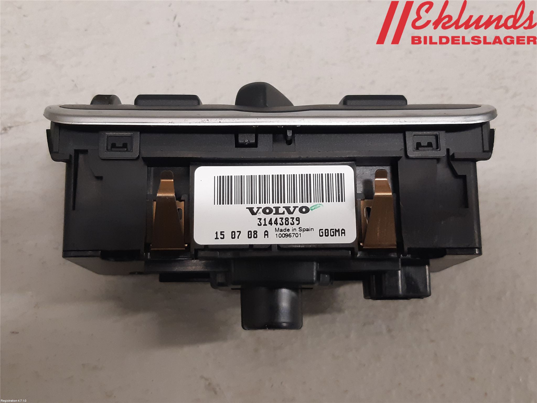 Volvo V70 14-16 Strömställare Ljus