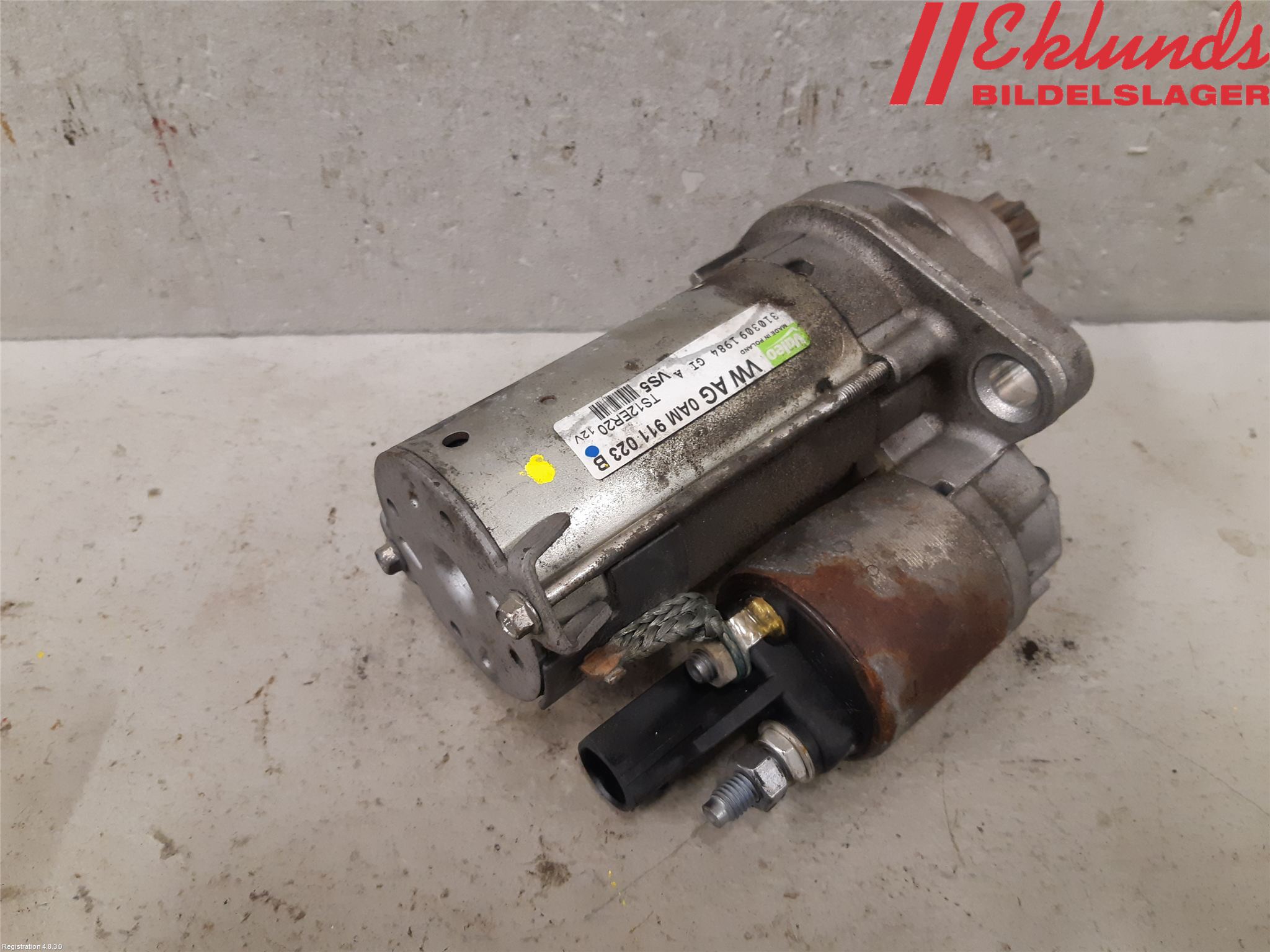 Volkswagen VW GOLF VI 09-13 Startmotor