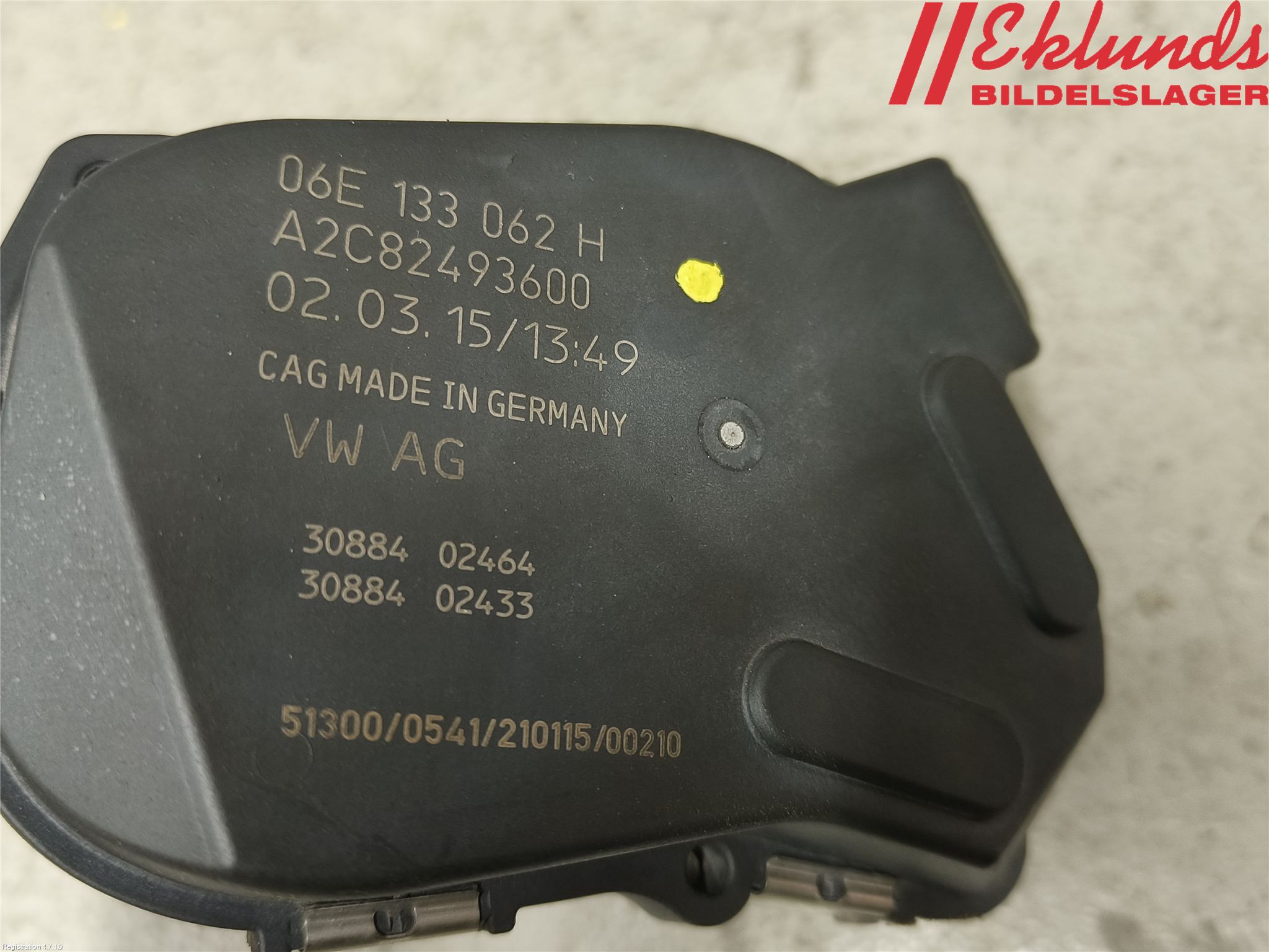 Audi A5 07-16 Injspjällhus