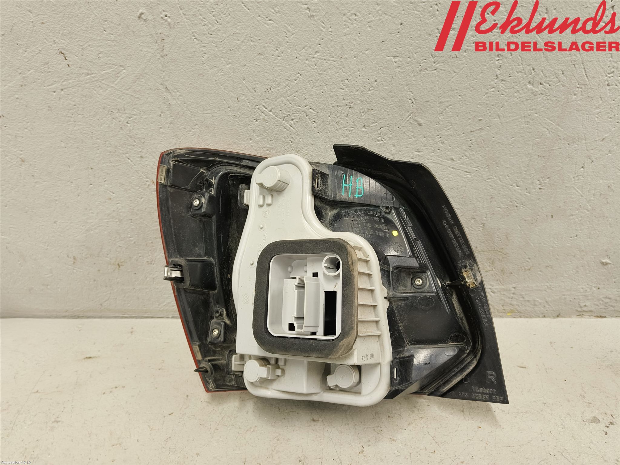 Volkswagen VW POLO 10-17 Bakljus Höger