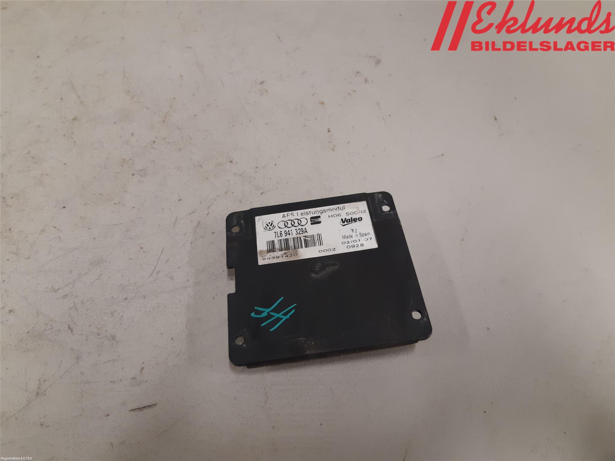 Seat LEON 06-12 Styrenhet Strålkastare