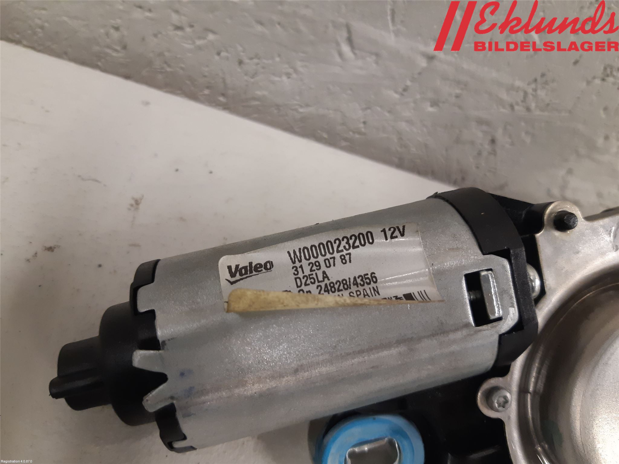 Volvo V70 08-13 Torkarmotor Baklucka