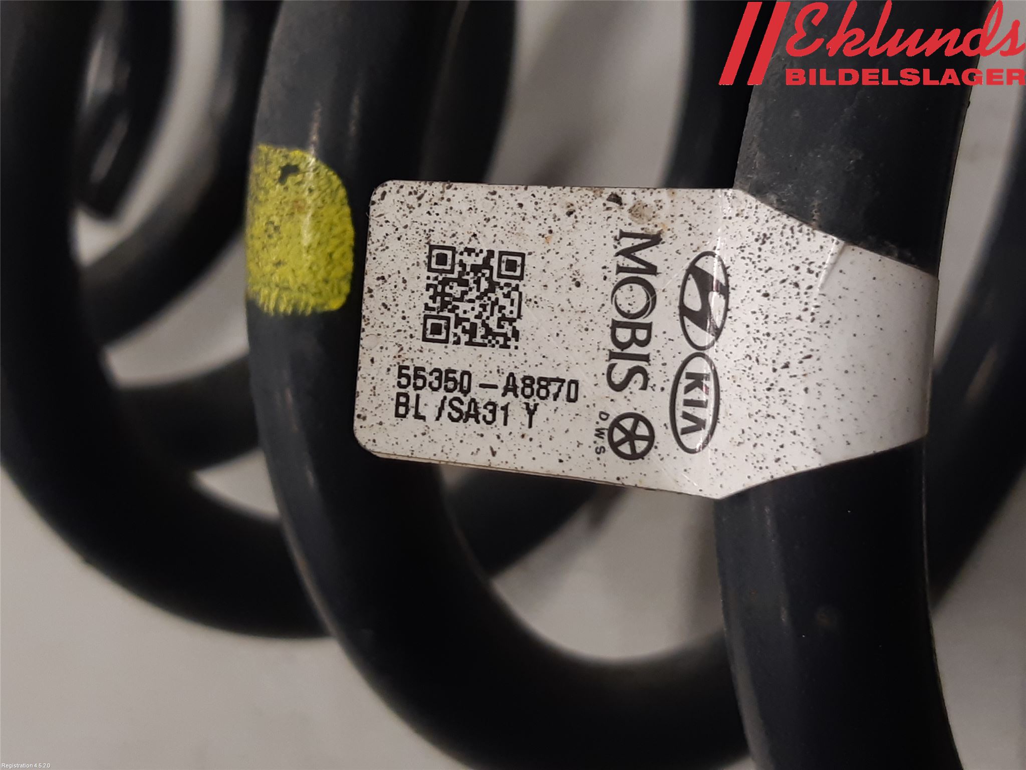 Kia OPTIMA 16-20 Fjäder Bak