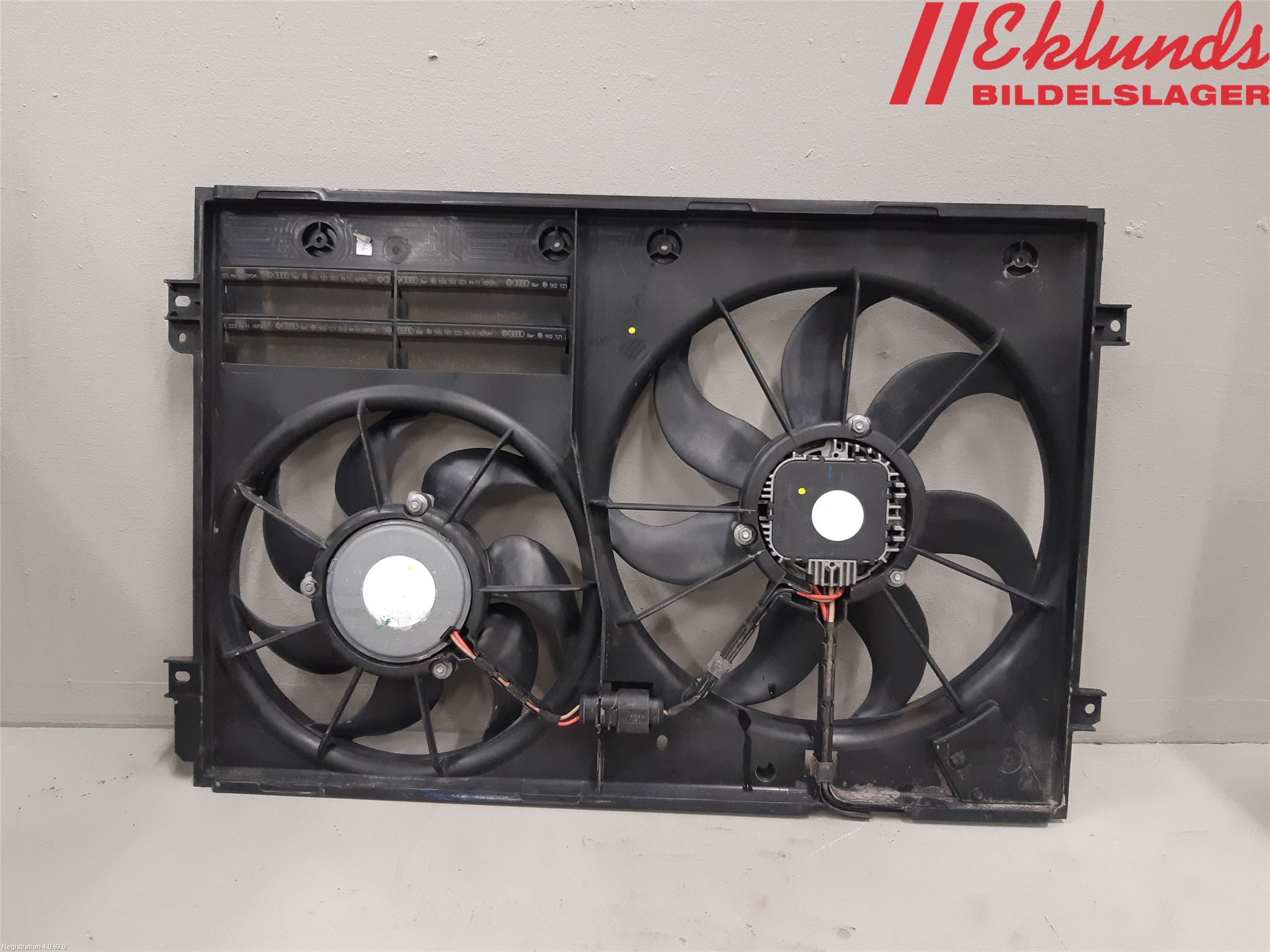 Volkswagen VW PASSAT 11-14 Kylfläkt El