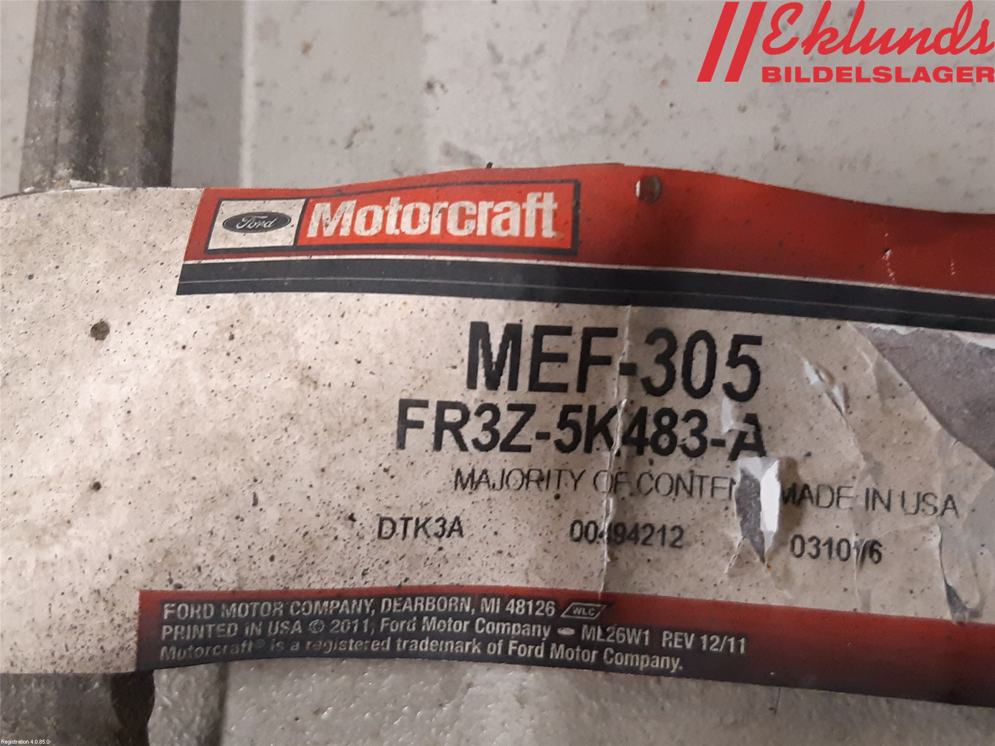 Ford MUSTANG VI 15-22 Krängningshämmarstag Fram