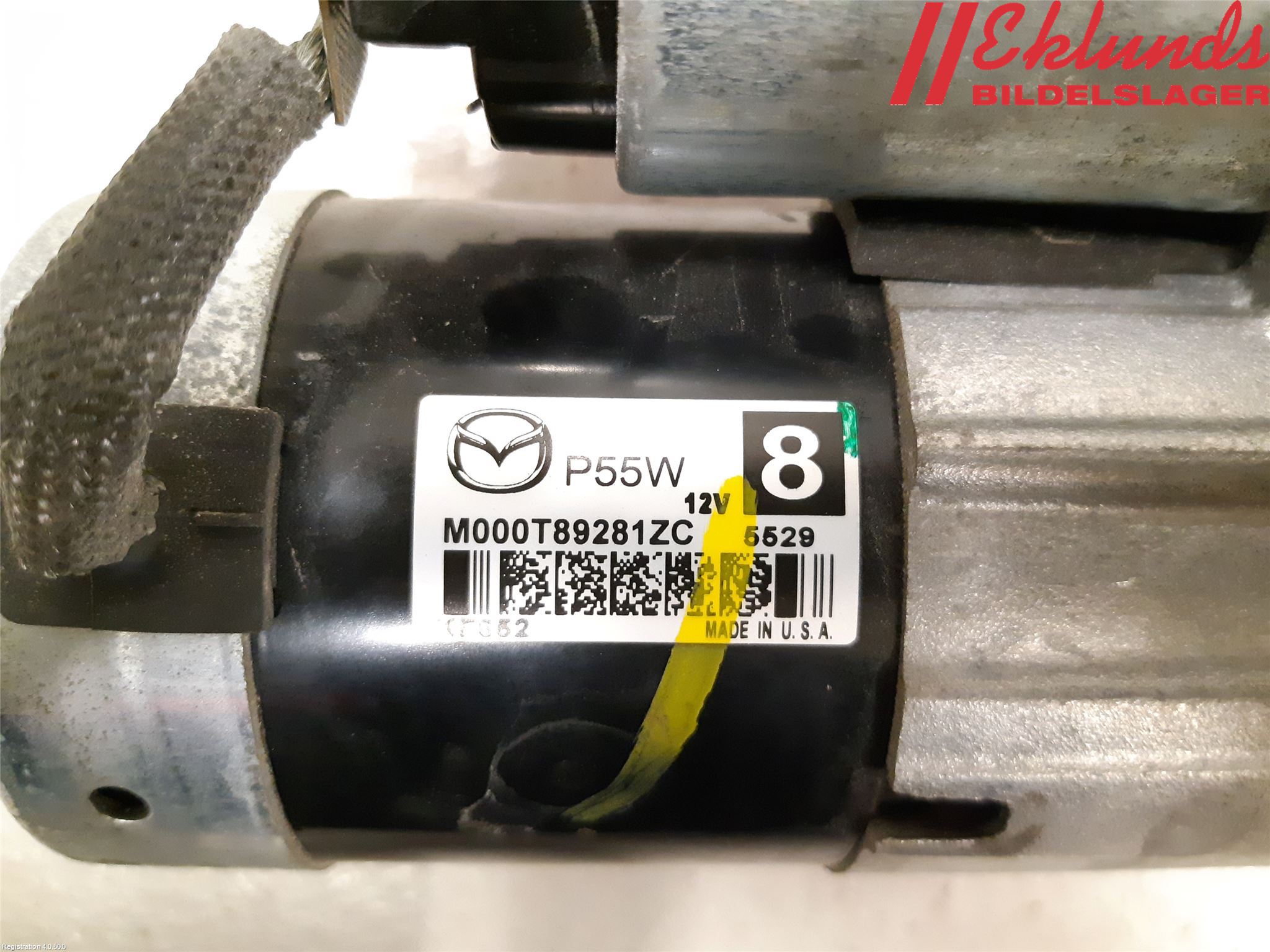 Mazda 3 III 14-19 Startmotor