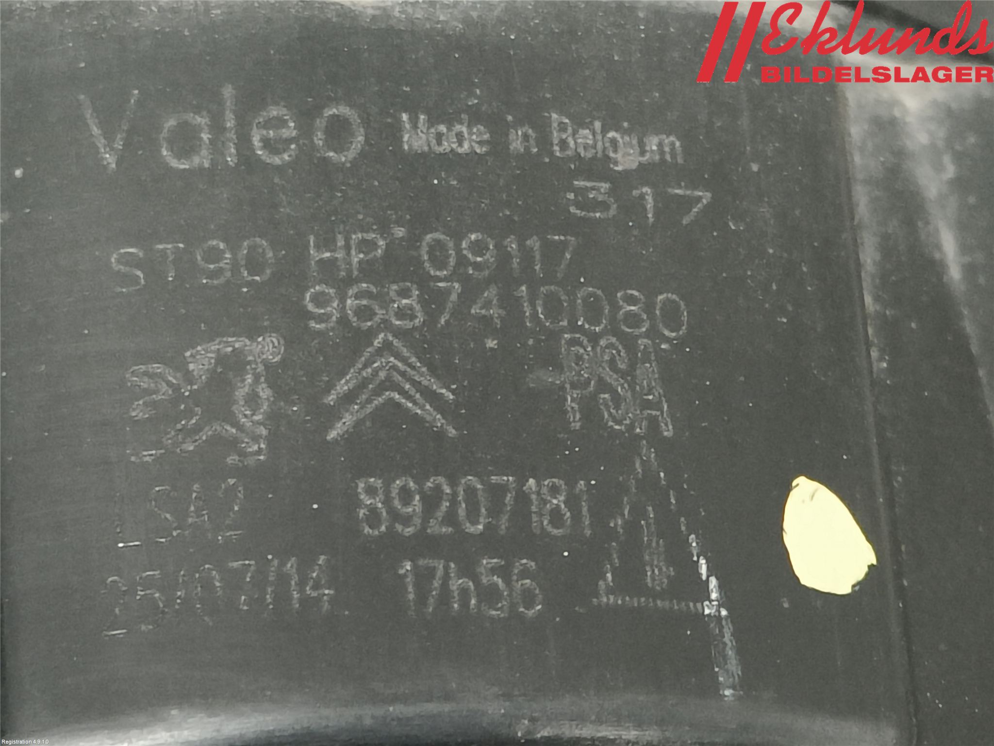 Citroen C4 II 11-18 Dimljus-Varselljus Fram