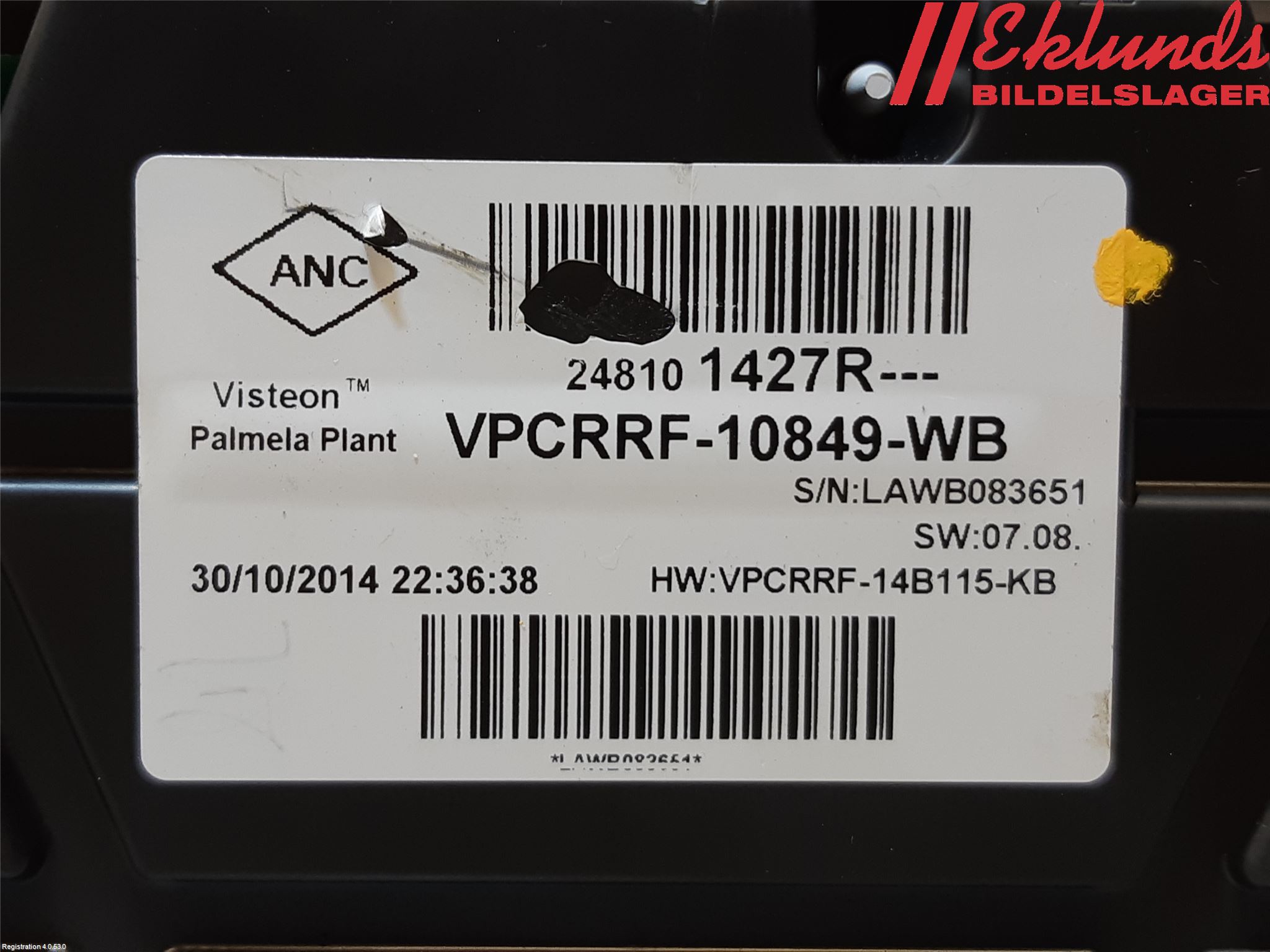 Renault CLIO IV 12-16 Instrument Komb