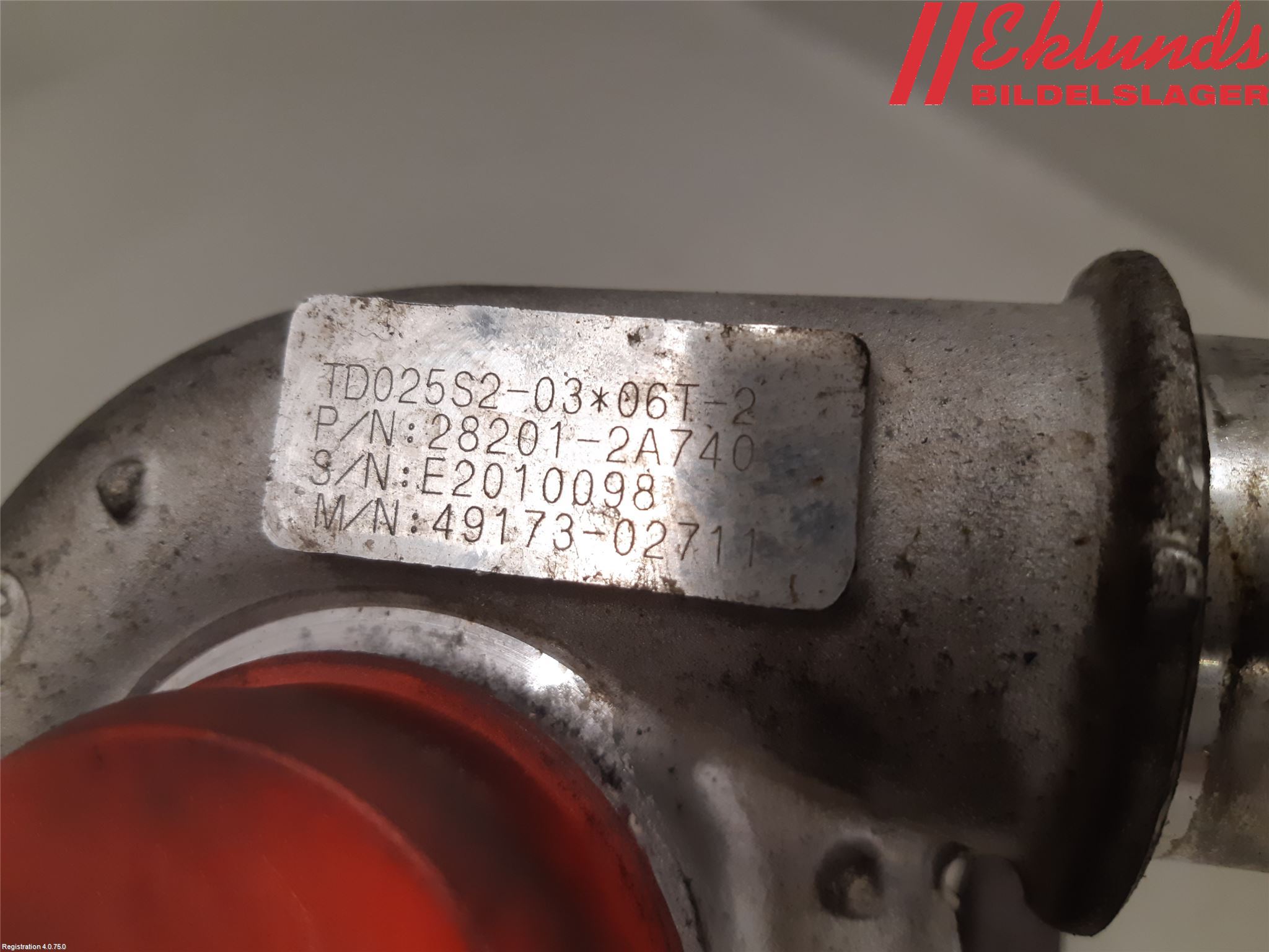 Hyundai i20 PB 09-14 Turboaggregat