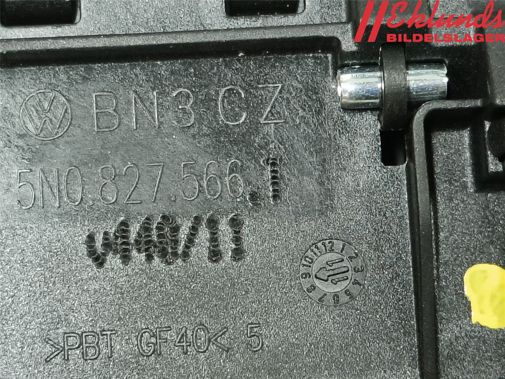 Volkswagen VW PASSAT 11-14 Bakluckehandtag