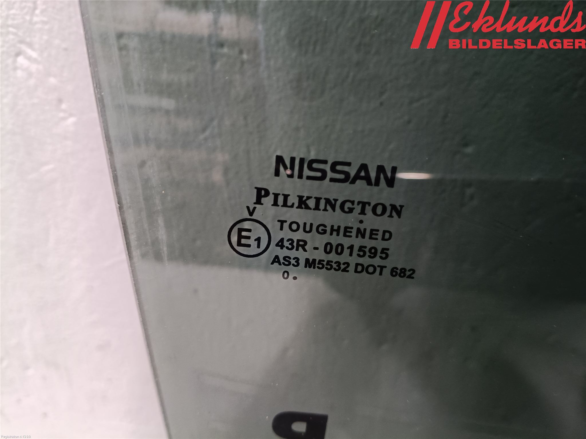 Nissan LEAF 18- Dörruta Bak Höger