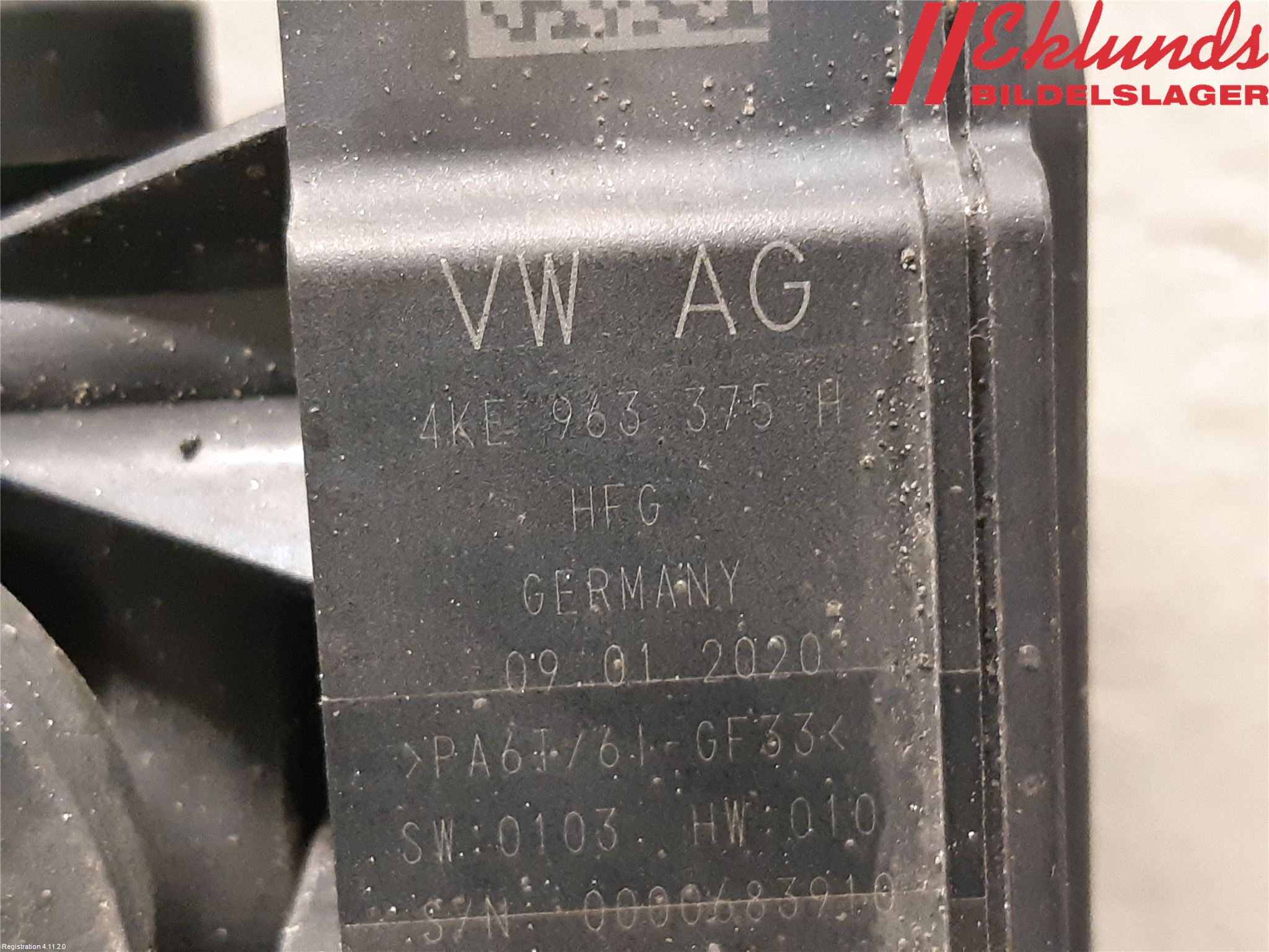 Audi E-TRON, S GE 19- Värmeventil