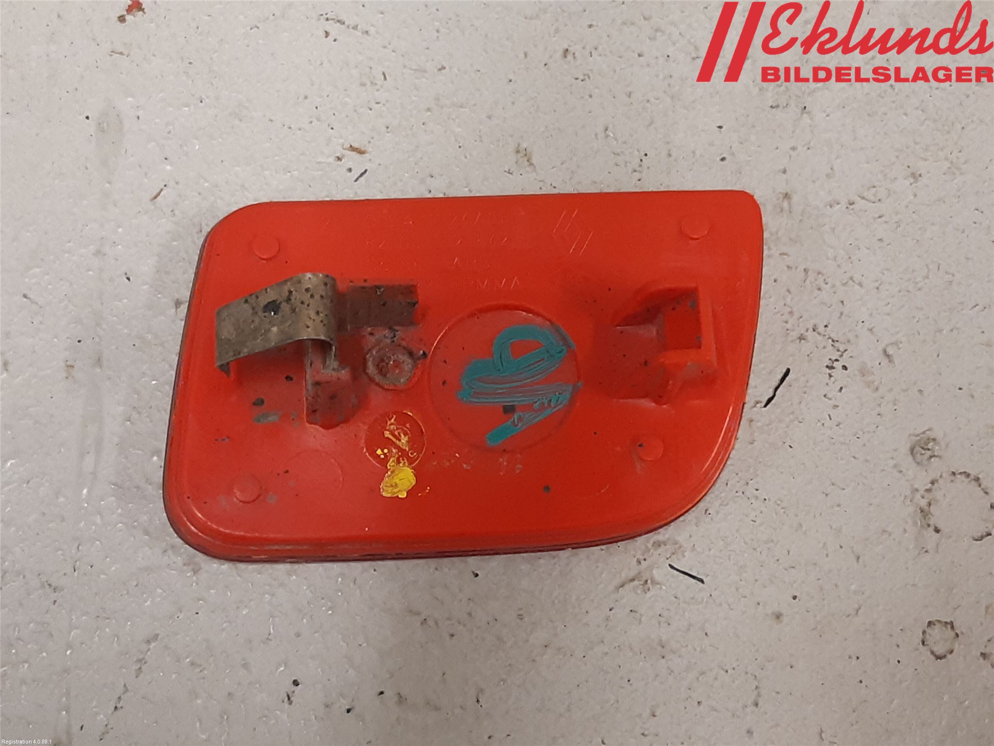 Opel MOVANO B 10-22 Dimljus/Reflex Bak