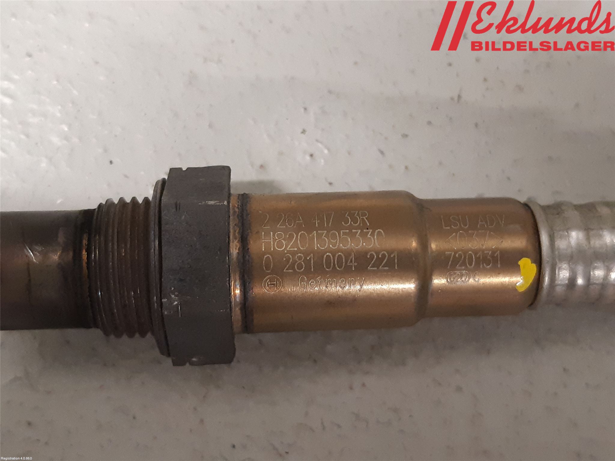 Dacia DOKKER 13- Injlambdasond