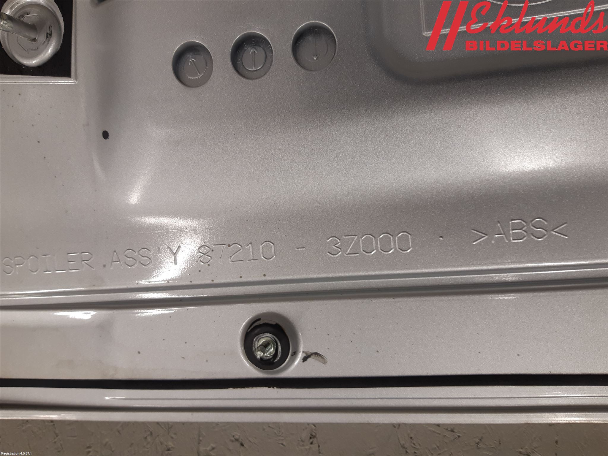 Hyundai i40 08-15 Spoiler Baklucka