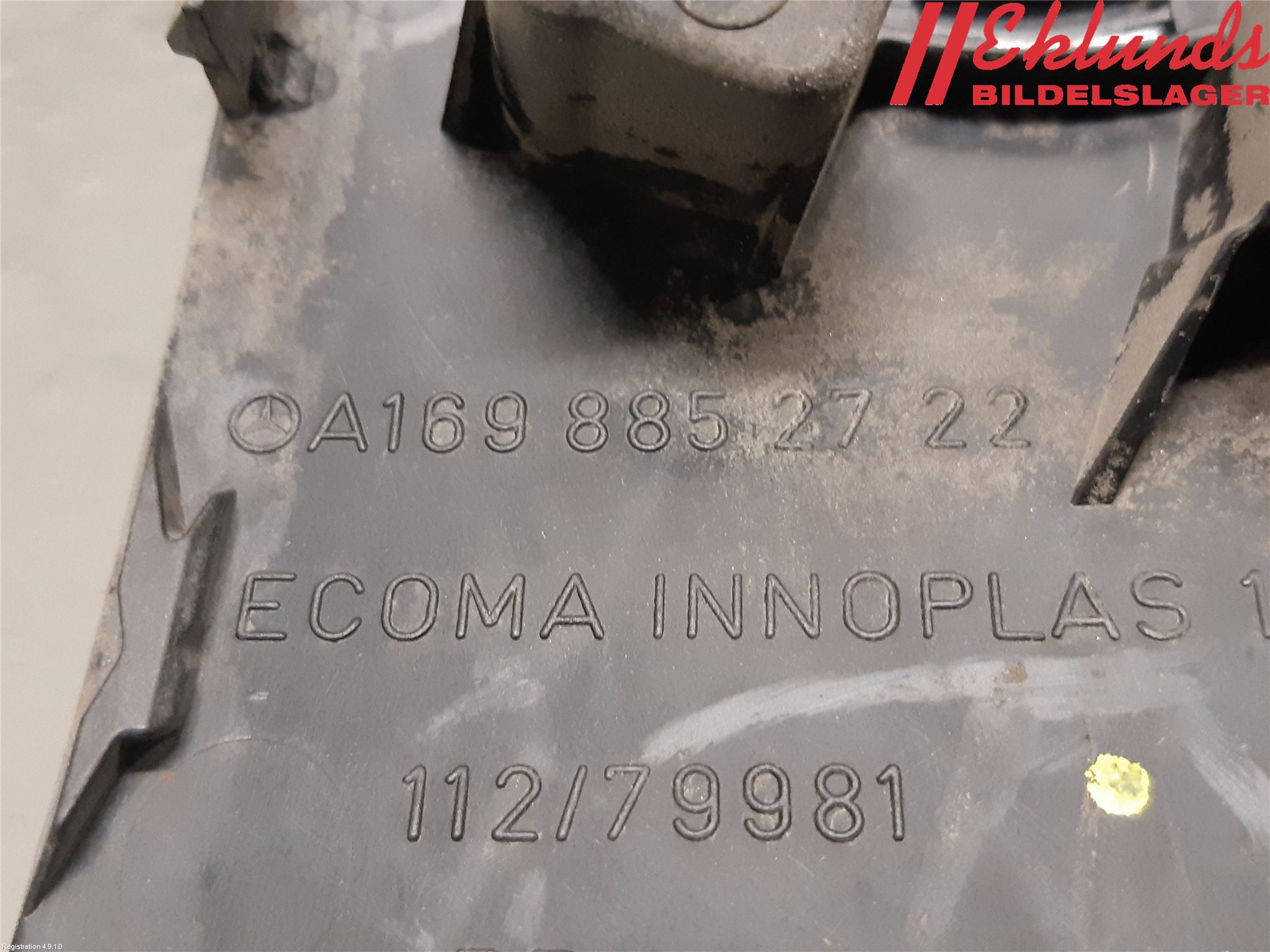 Mercedes-Benz MB B-KLASS (W245) 05-12 Dimljussarg Fram