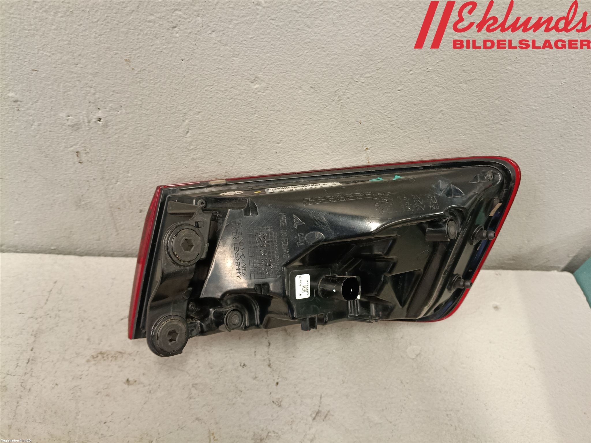 Audi A3/S3 8V 13-20 Bakljus Vänster